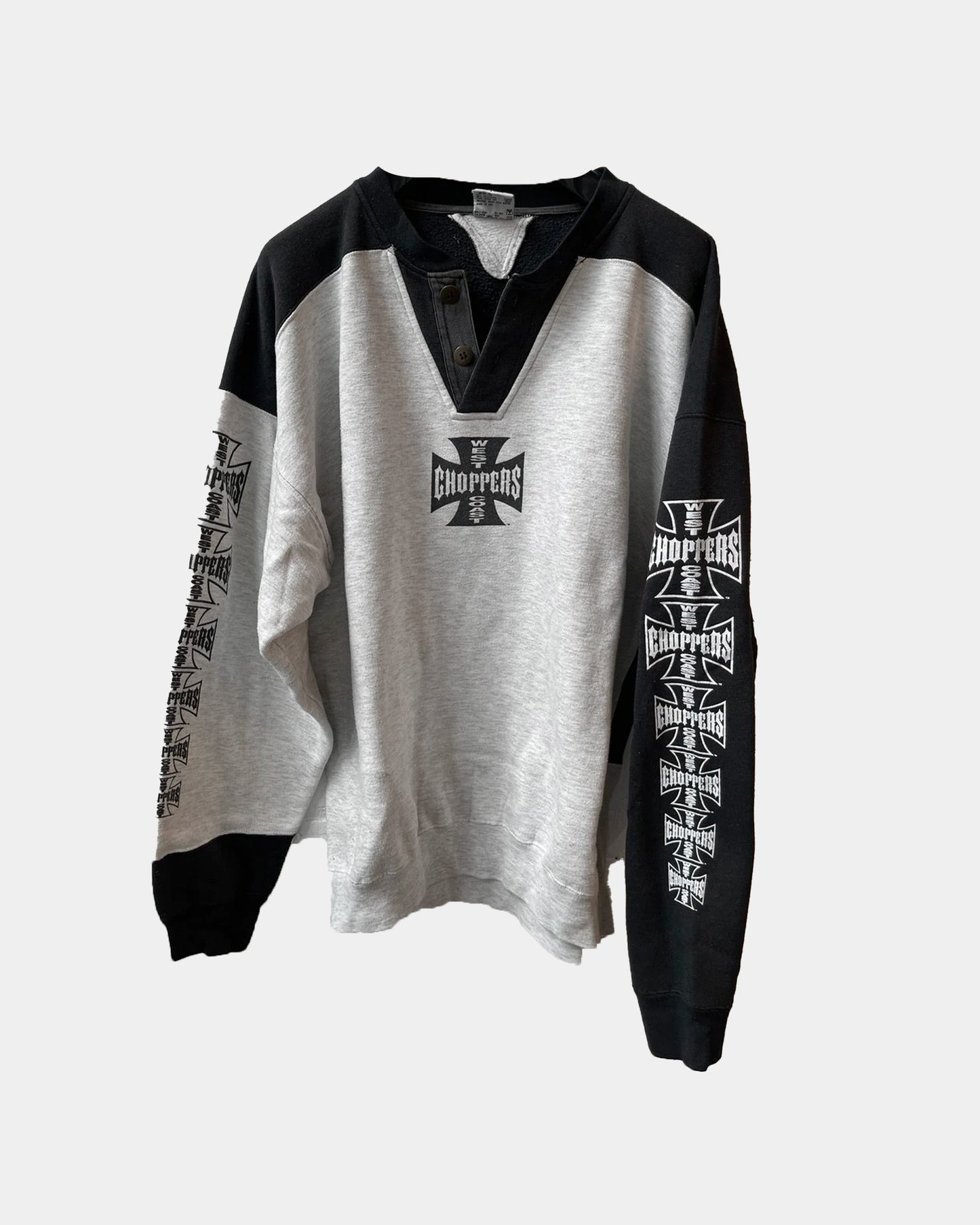 Vintage 2 Tone Logo WEST COAST CHOPPERS WCC SWEATER AMAZING