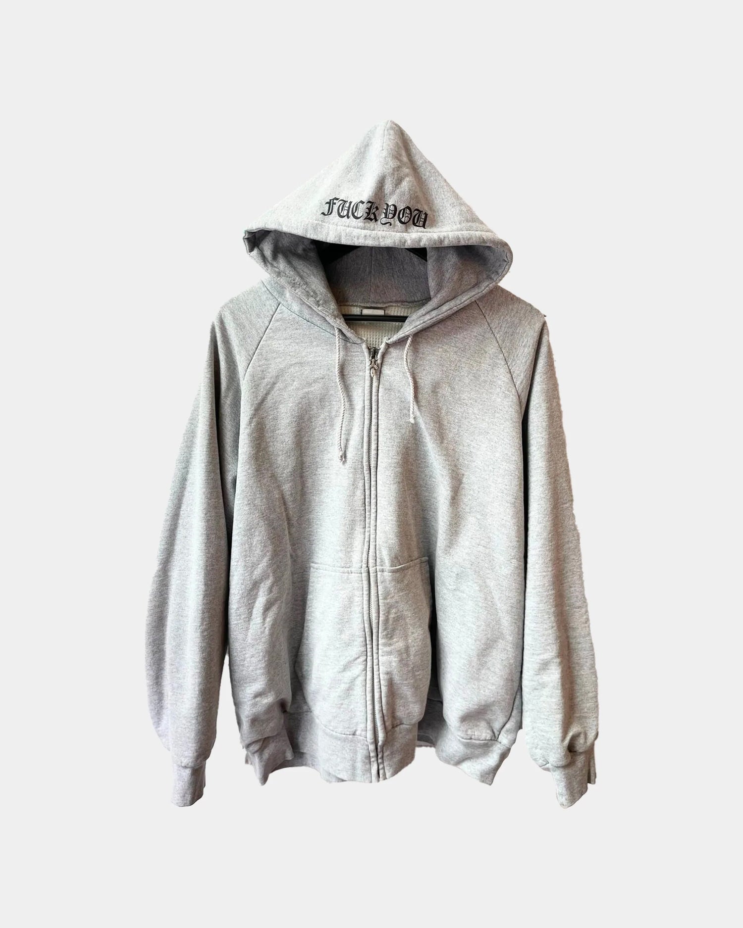 Chrome Hearts Hoodie Jacket XL FUCK YOU Hood