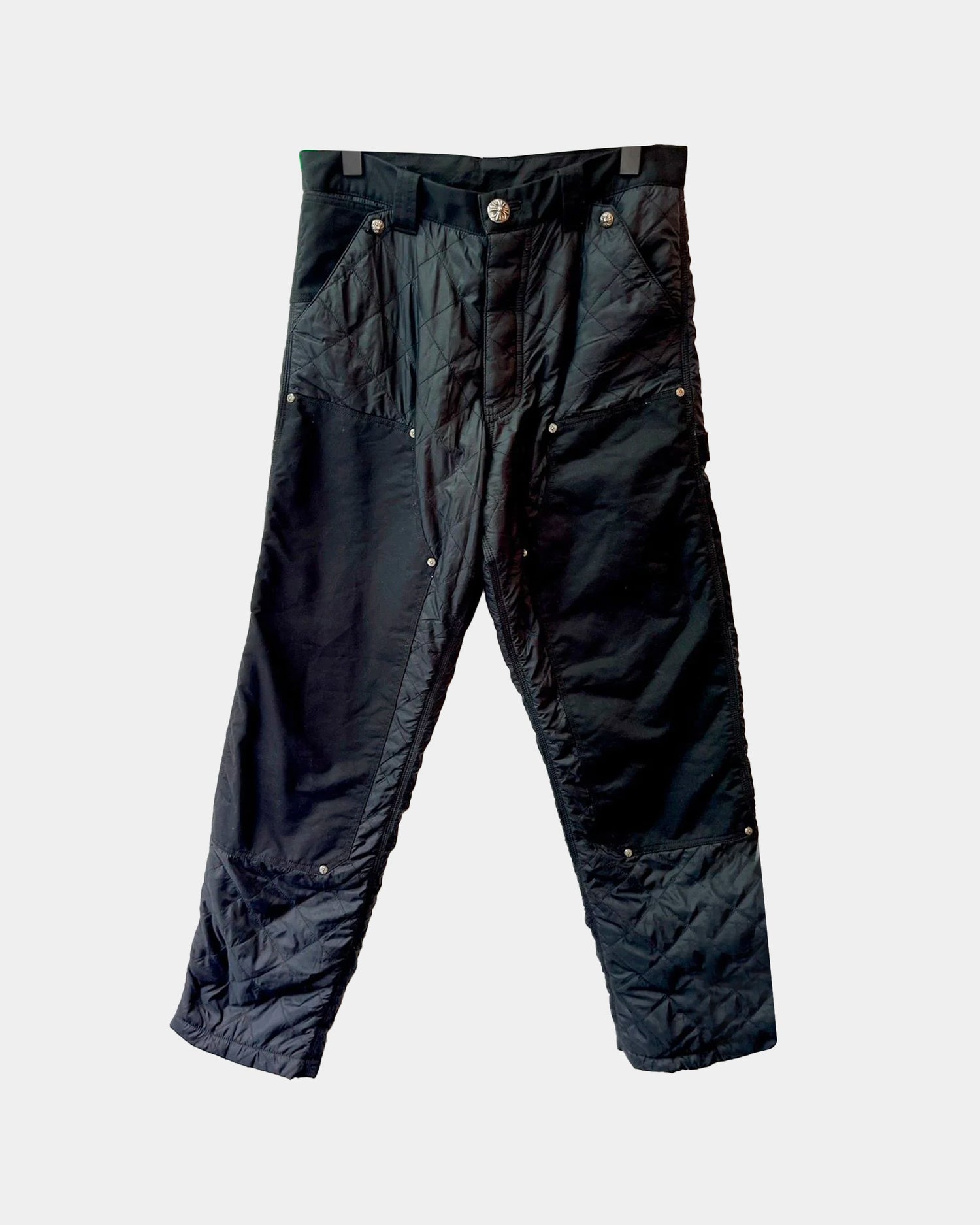 Chrome Hearts OFFSET PERSONAL QUILTED CARPENTER PANTS JEANS