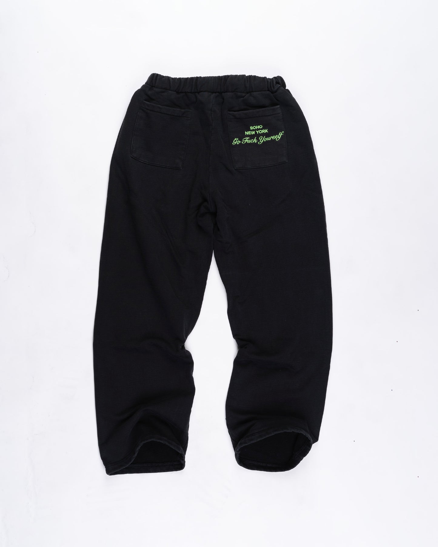 Black Embroidered 4G Sweats Size: Large
