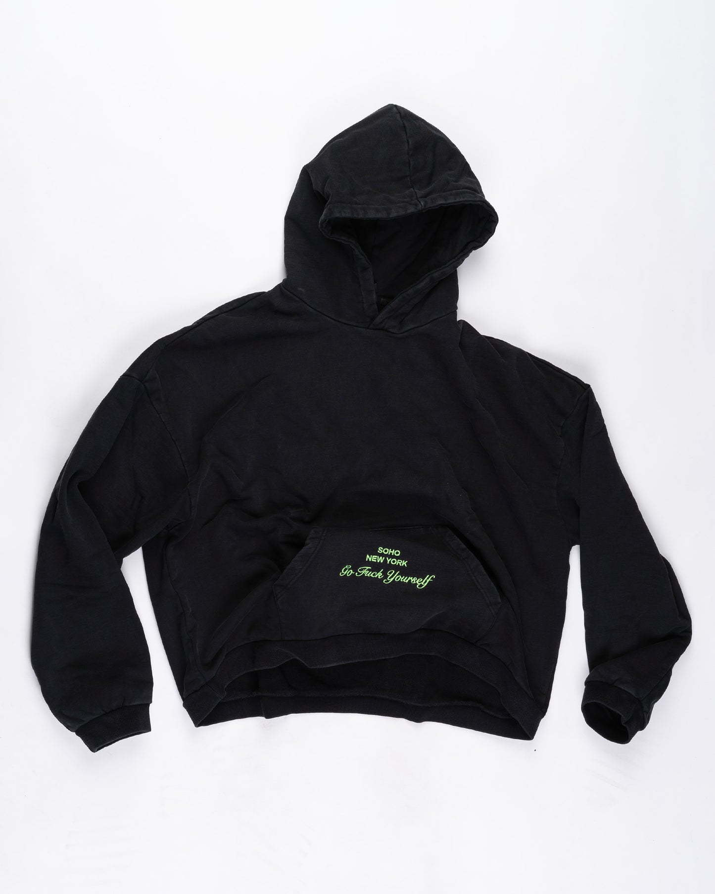 Black Embroidered 4G Hoodie Size: Large
