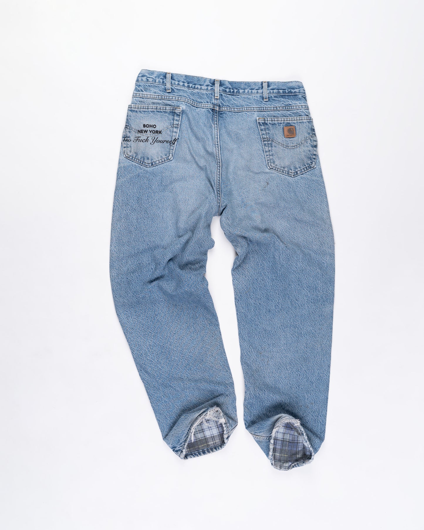 Blue Denim Carhart Pants Size: 42