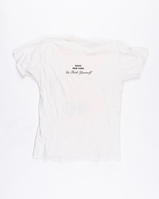 Cream T-Shirt Size: Large