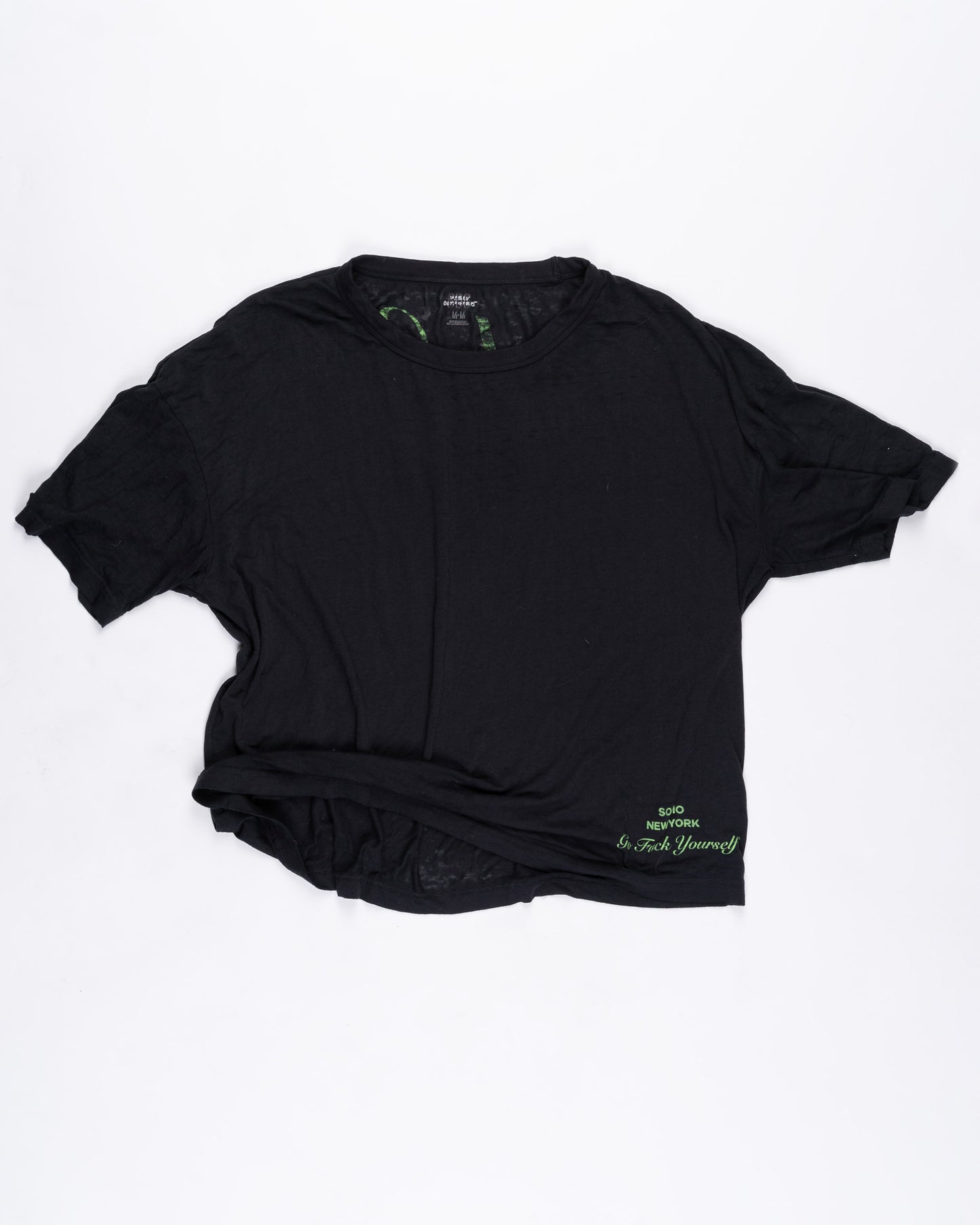 Black Lightweight T-shirt Size: Medium