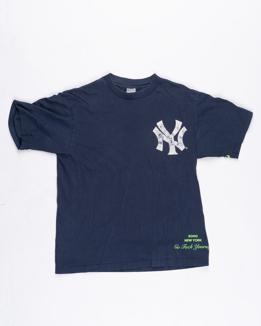 Blue Yankees T-Shirt Size: Large