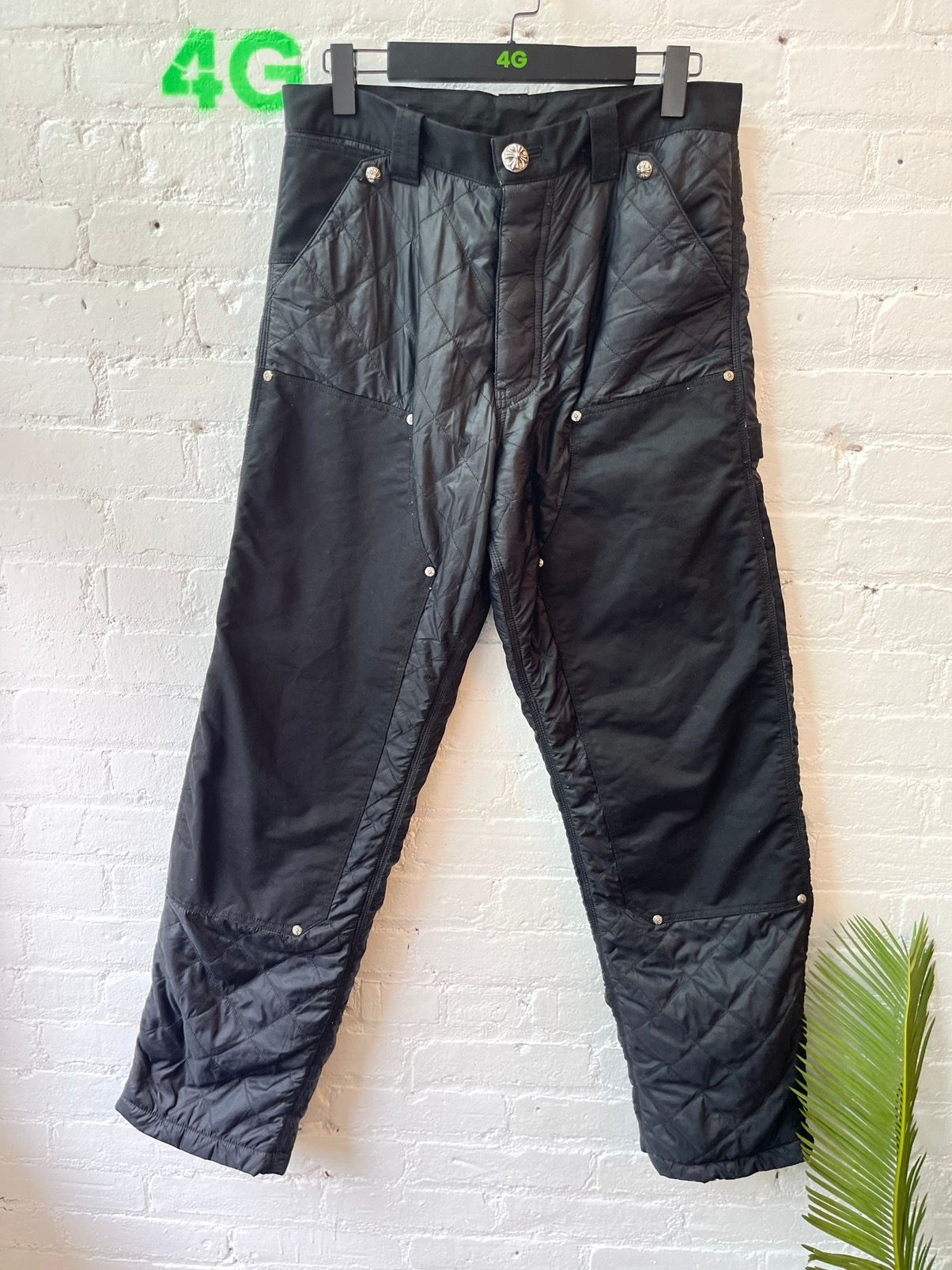 Chrome Hearts OFFSET PERSONAL QUILTED CARPENTER PANTS JEANS
