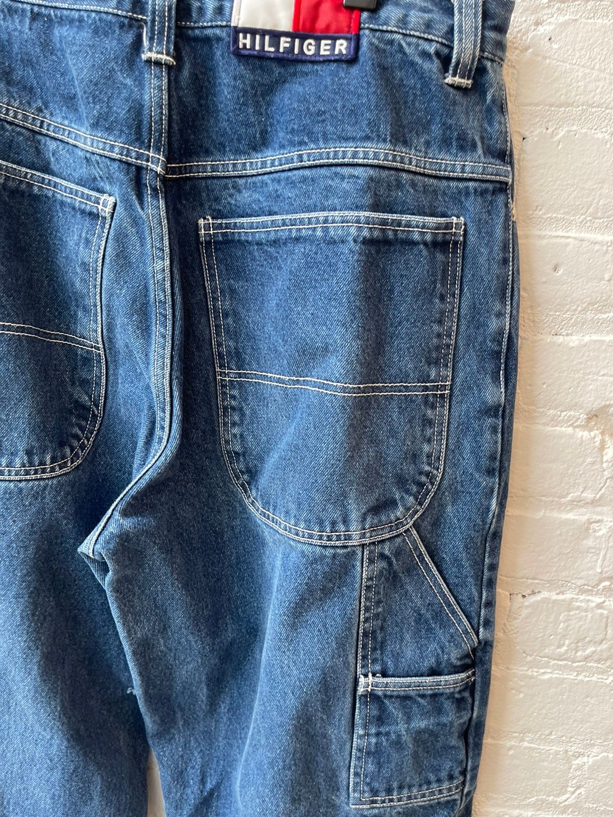 Vintage Tommy Hilfiger Baggy Blue Denim Jeans