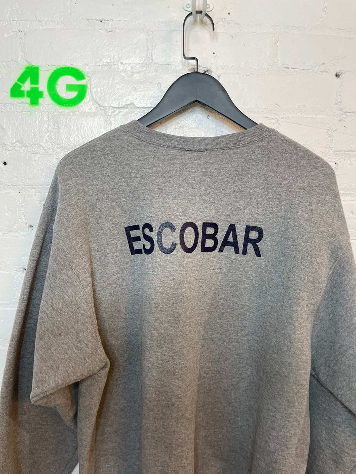 Vintage ESCOBAR Pablo Escobar Sweater Baggy Oversize