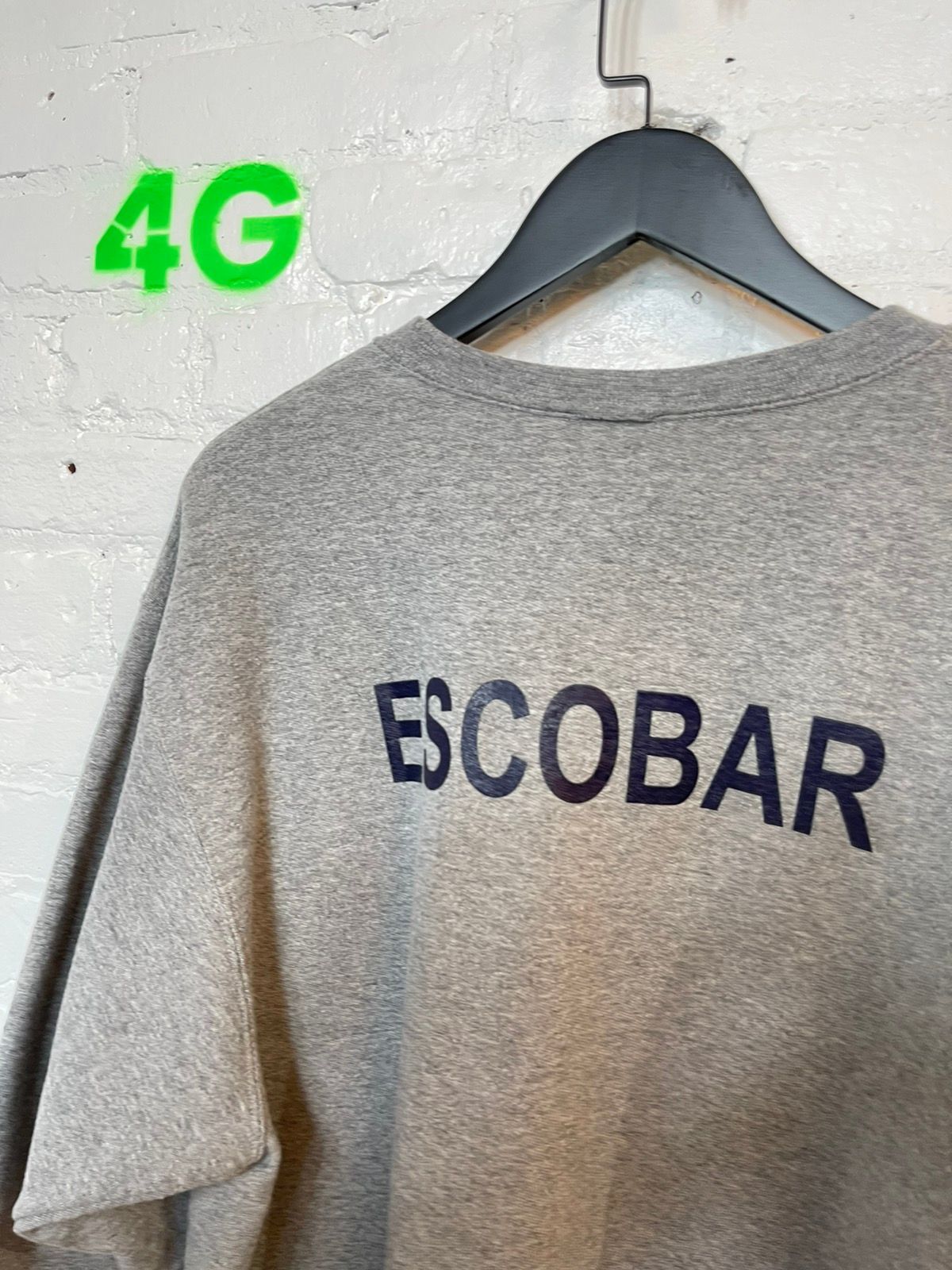 Vintage ESCOBAR Pablo Escobar Sweater Baggy Oversize