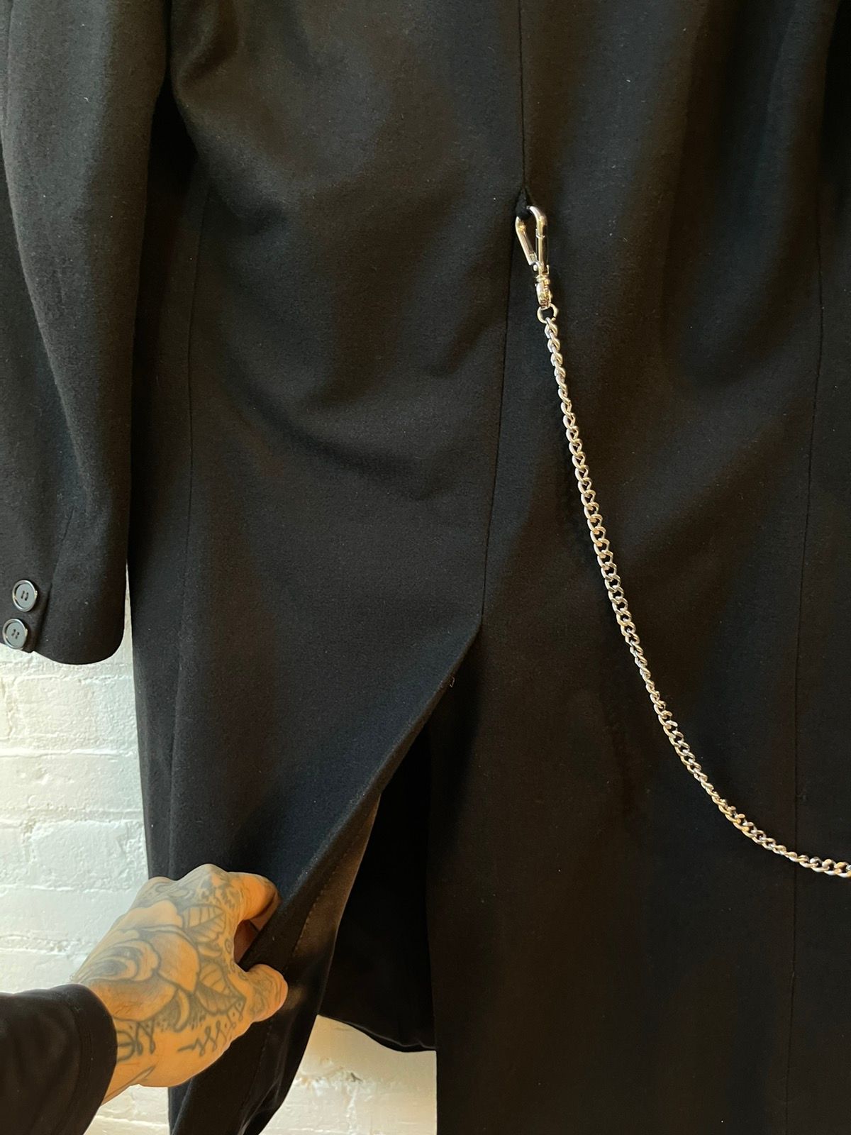 ERD Peacoat With Book Chain ‘ Stranger Coat ‘ GRAIL