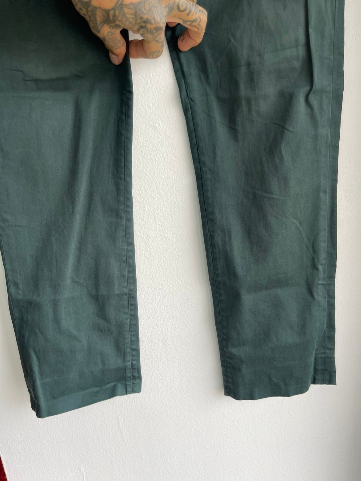 Dior Homme Forrest Green Chino Skate Pants SICK !