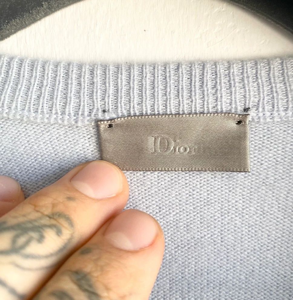 Dior Homme AW01 HEDI NEW 100% Cashmere Cardigan Sweater