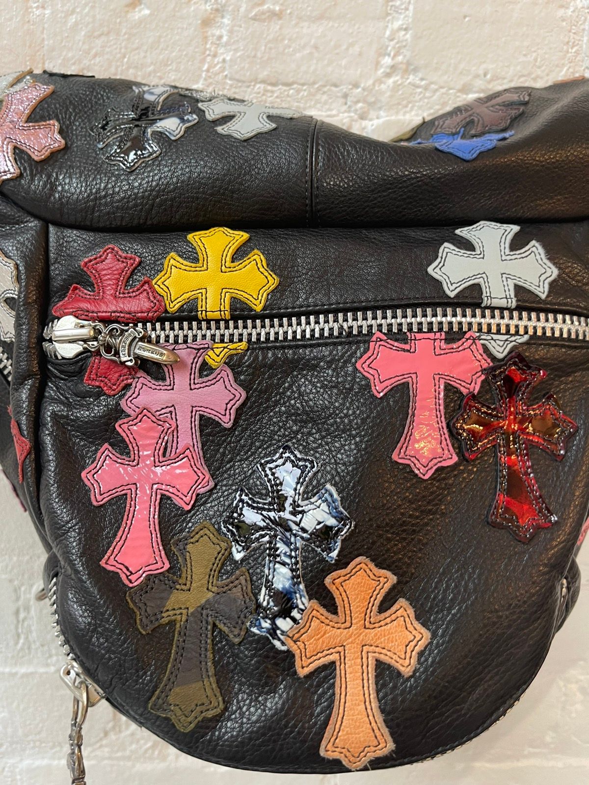Chrome Hearts XXL 60 Cross Multi Colored Patch Bag