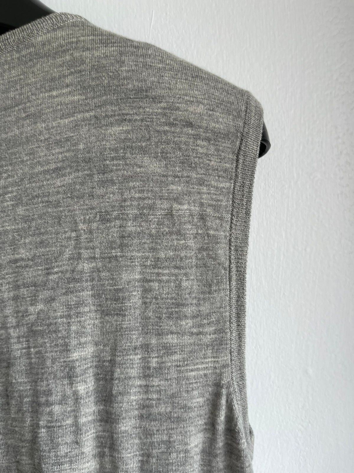 Dior Homme 05 Grey Grunge London Knit Vest