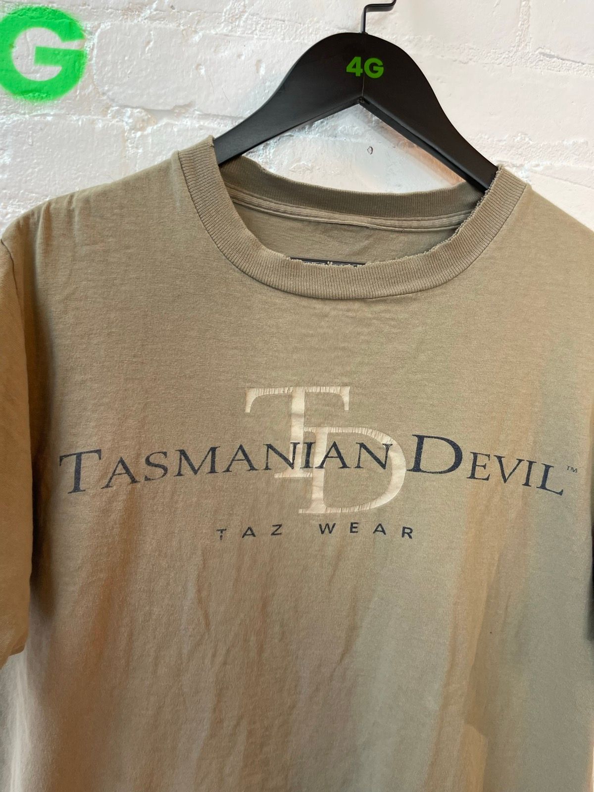 Vintage 90s Single Stitch Tasmanian Devil THRASHED Shirt