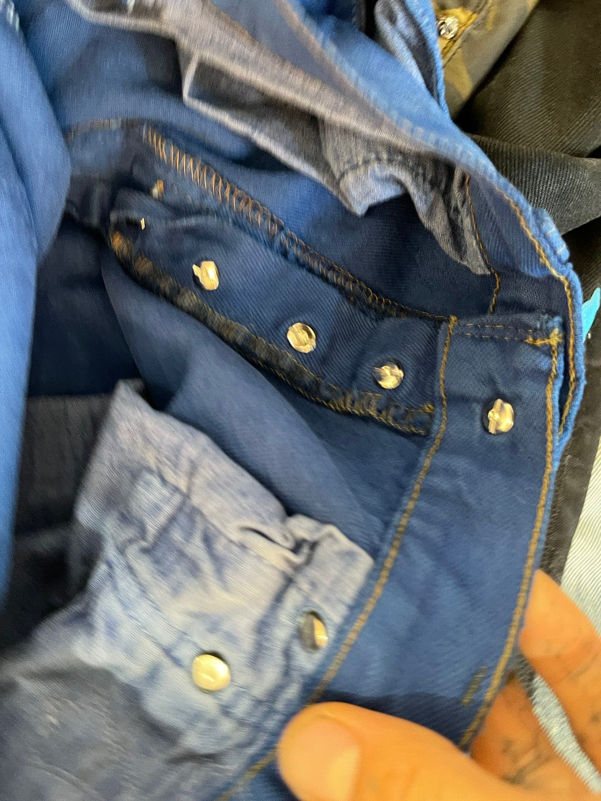 Chrome Hearts OFFSET PERSONAL UNRELEASED CROSS JEANS