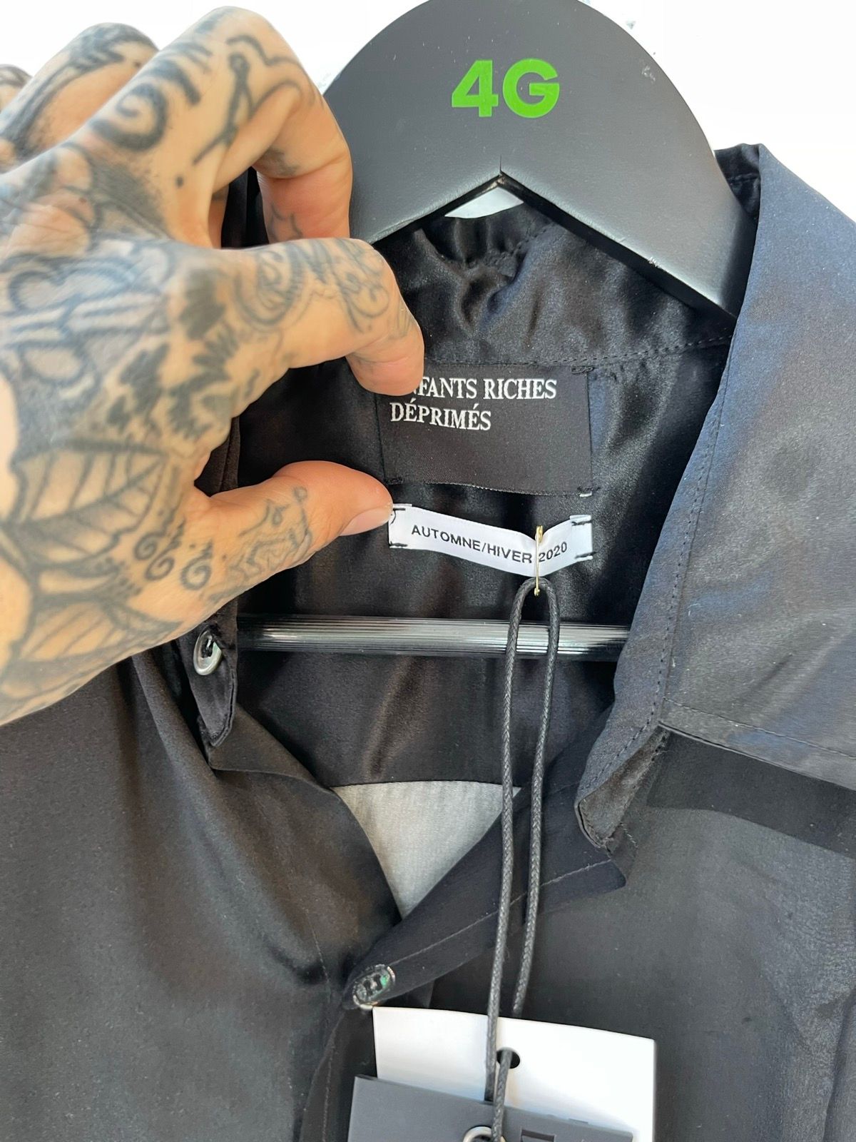 ERD 100% SILK SHEER SHIRT NEW SEXY