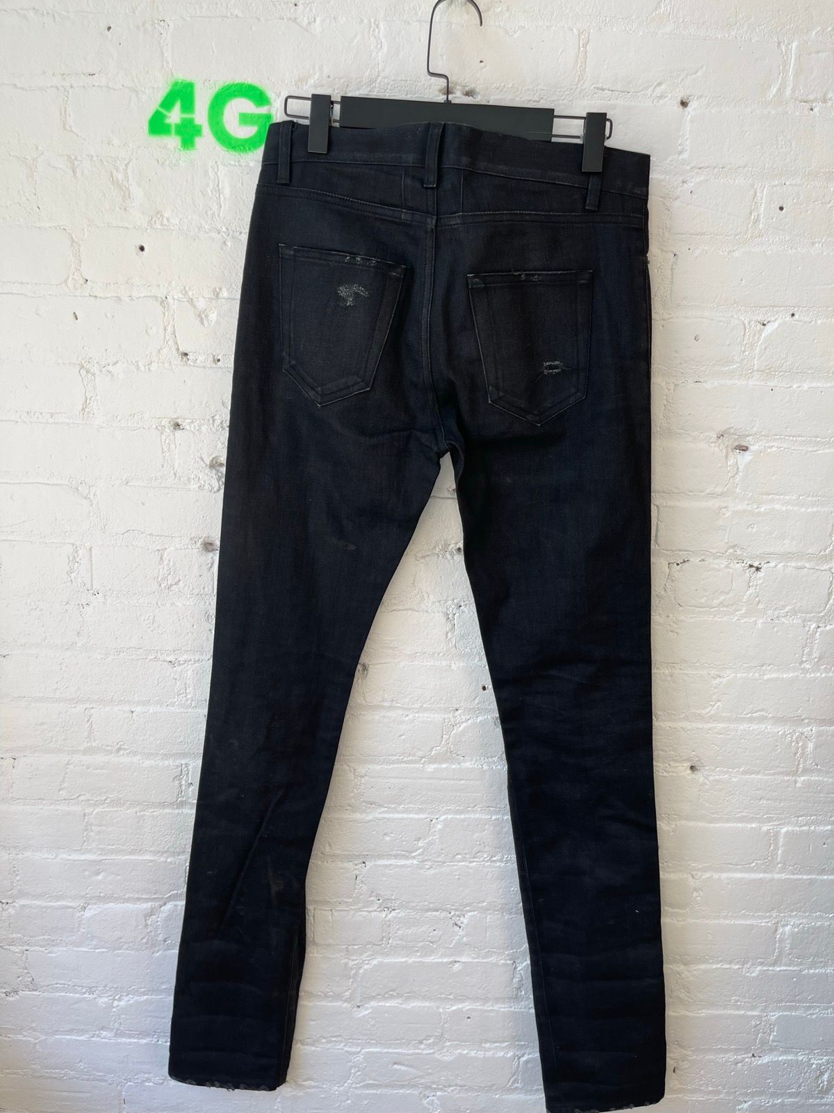 SLP FW15 D02 Black Skinny Distressed Jeans *UNALTERED*