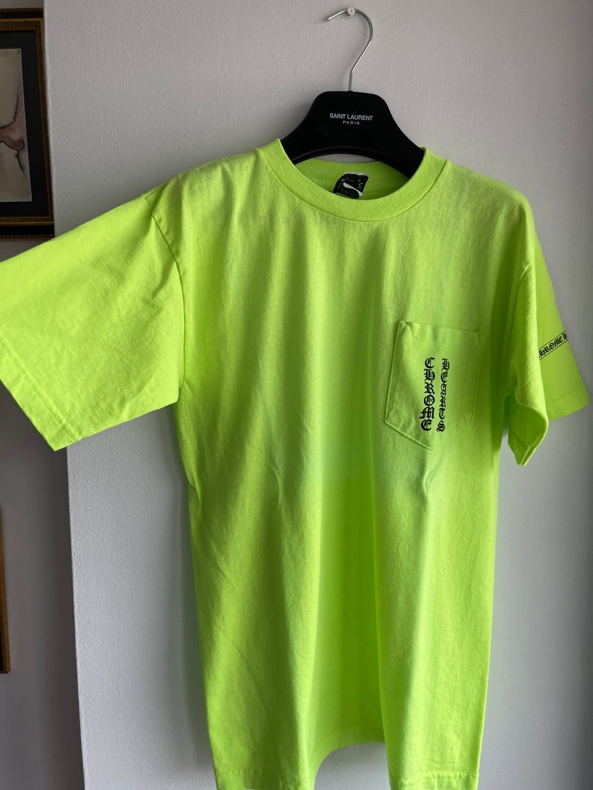 Chrome Hearts Vintage 2000s NEON LIME GREEN Shirt