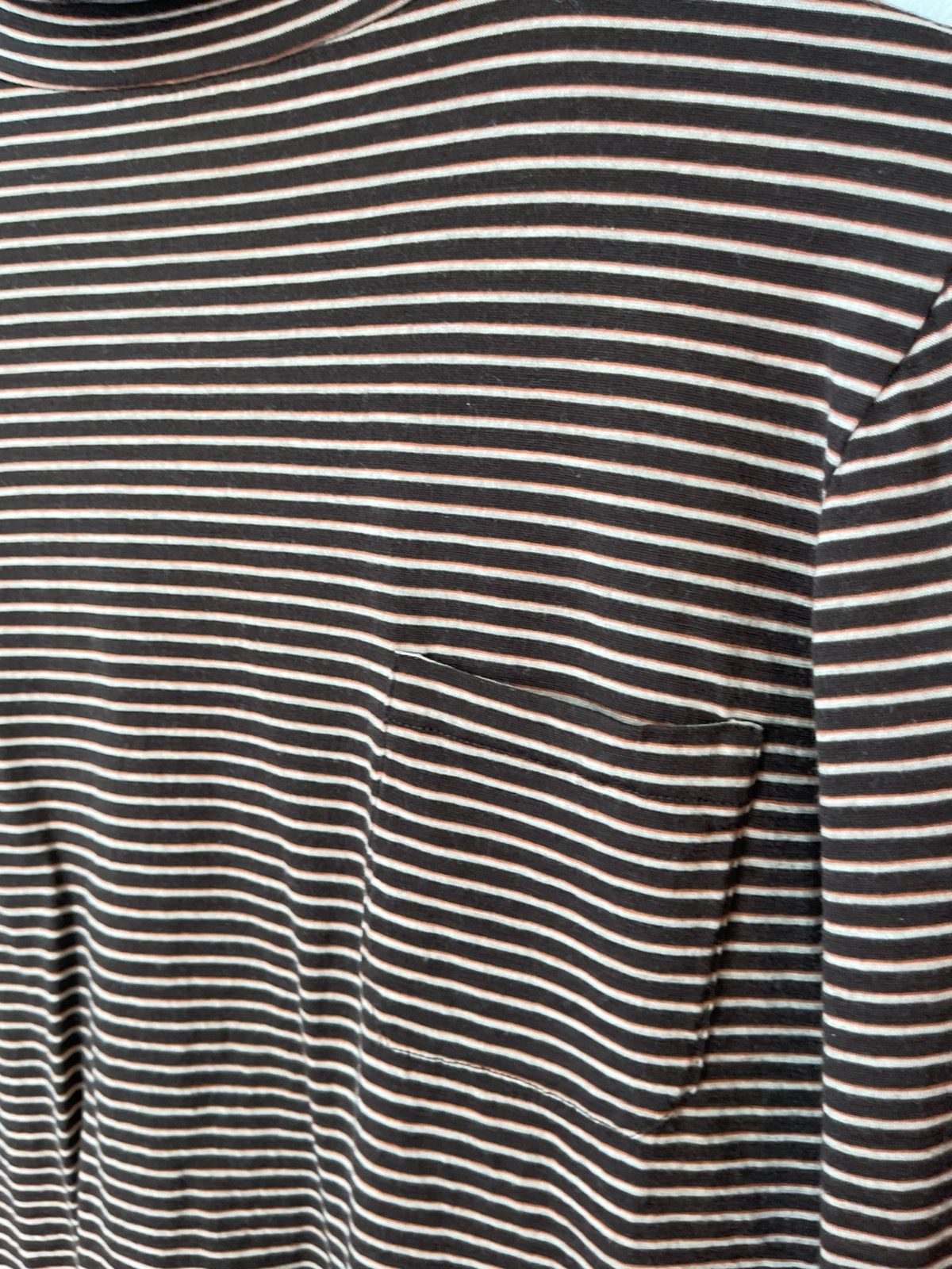 Dior Homme Hedi 05 Striped Thin Turtleneck Shirt XS or S