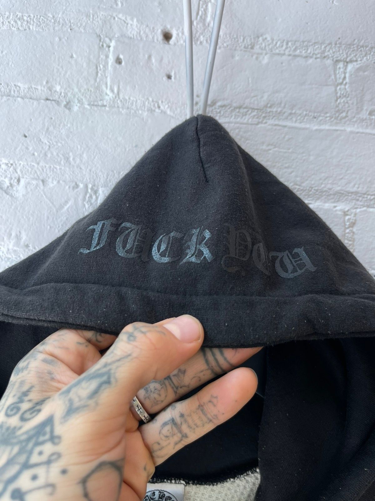 Chrome Hearts Fuck You Thermal Hoodie