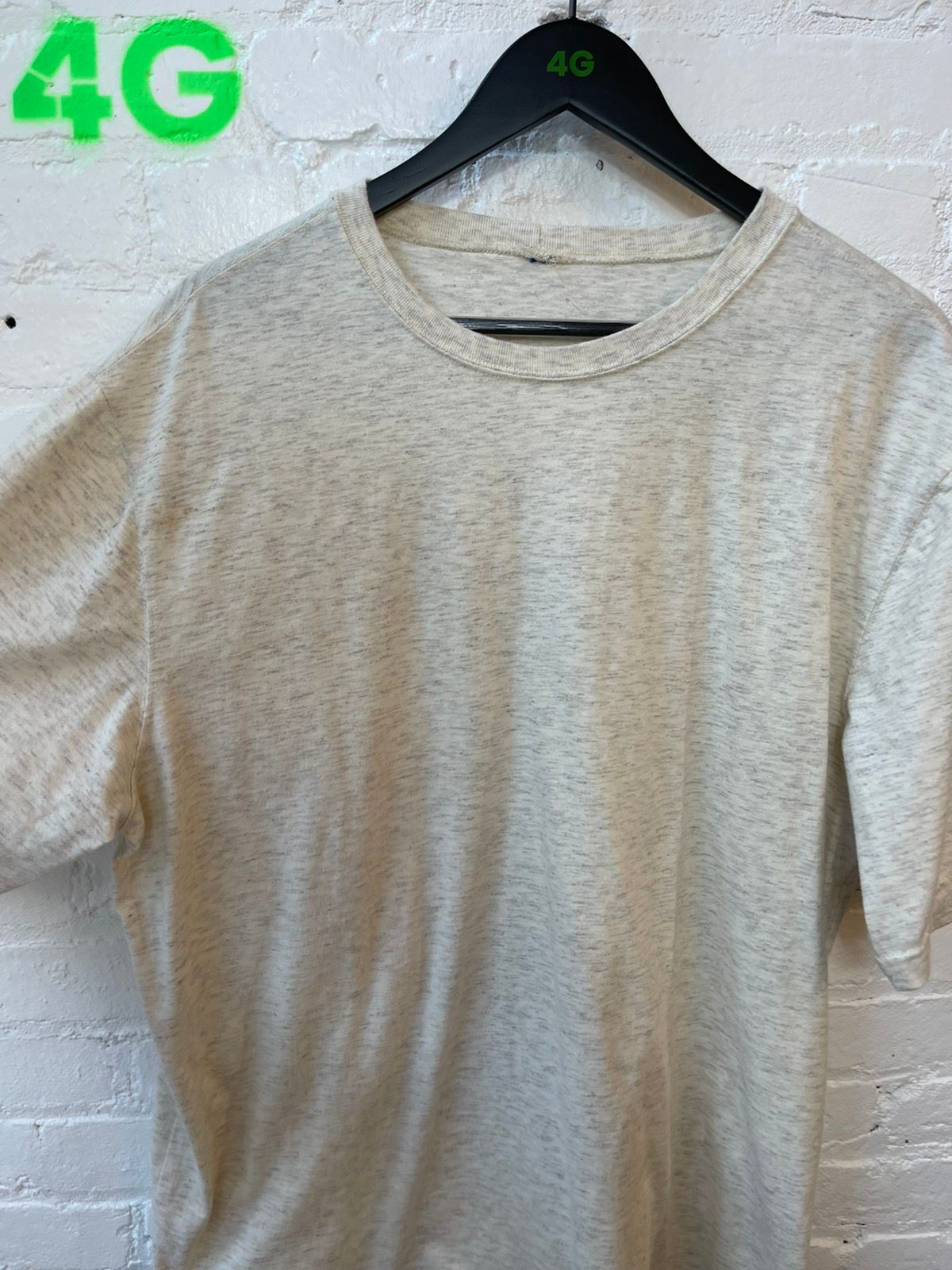 Vintage 90s Perfect Boxy Fit Grey T Shirt