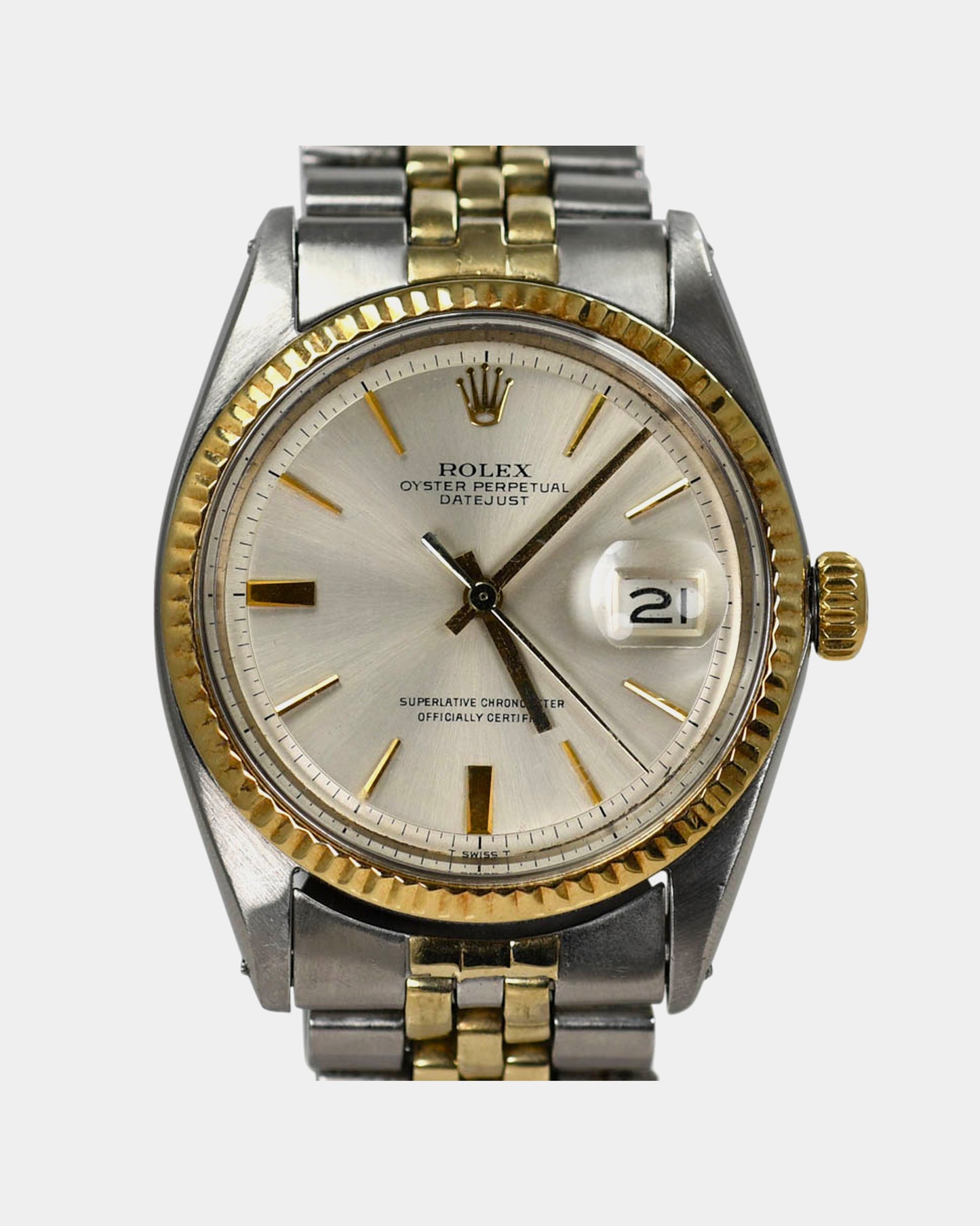 Rolex Vintage Datejust 14k/Stainless Steal 2-tone Wristwatch