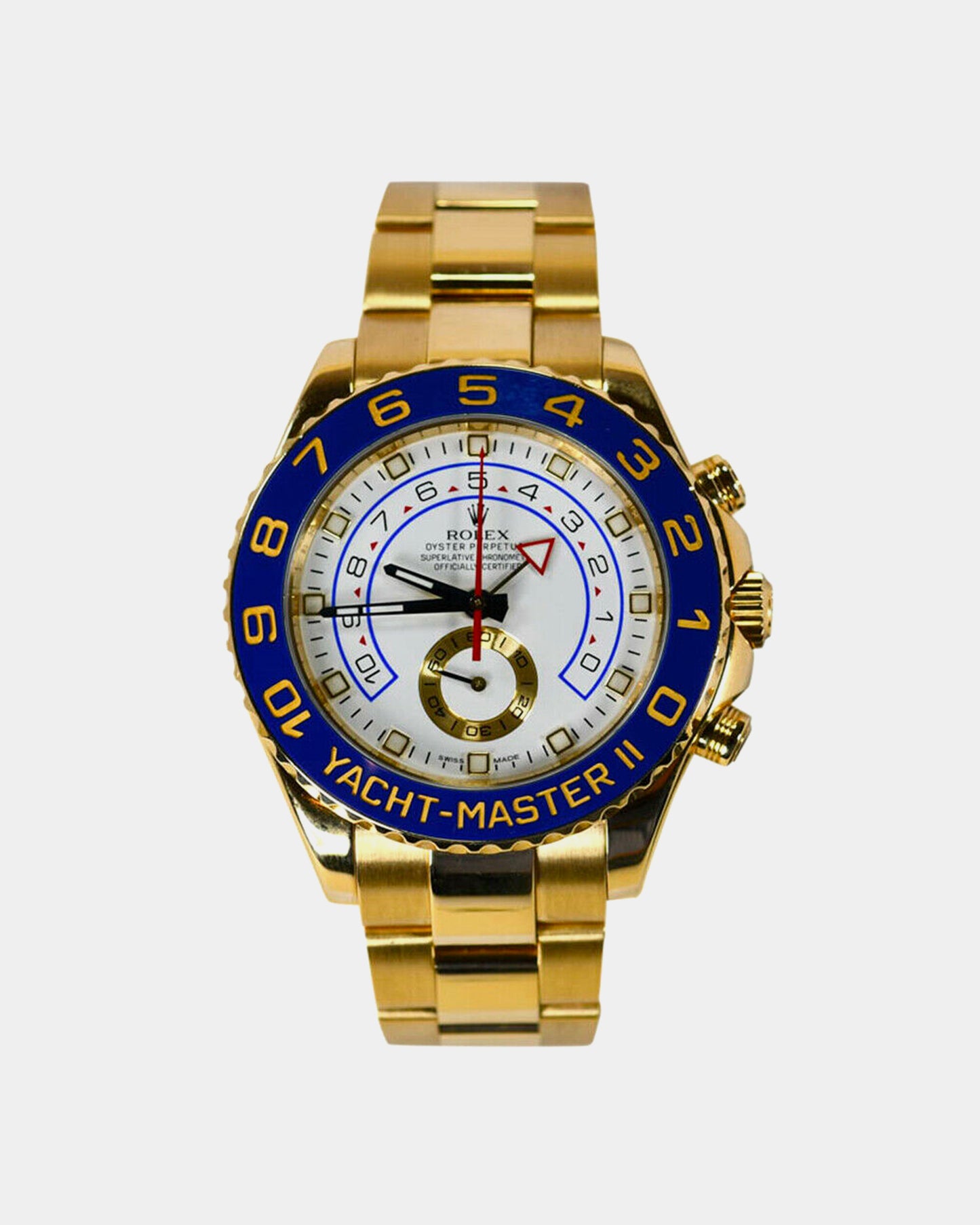 Rolex 18K Yellow Gold Mens Yachtmaster 2