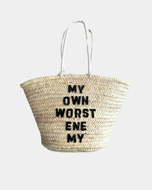 Celine SS20 Travel Beach Bag MY OWN WORSE ENEMY