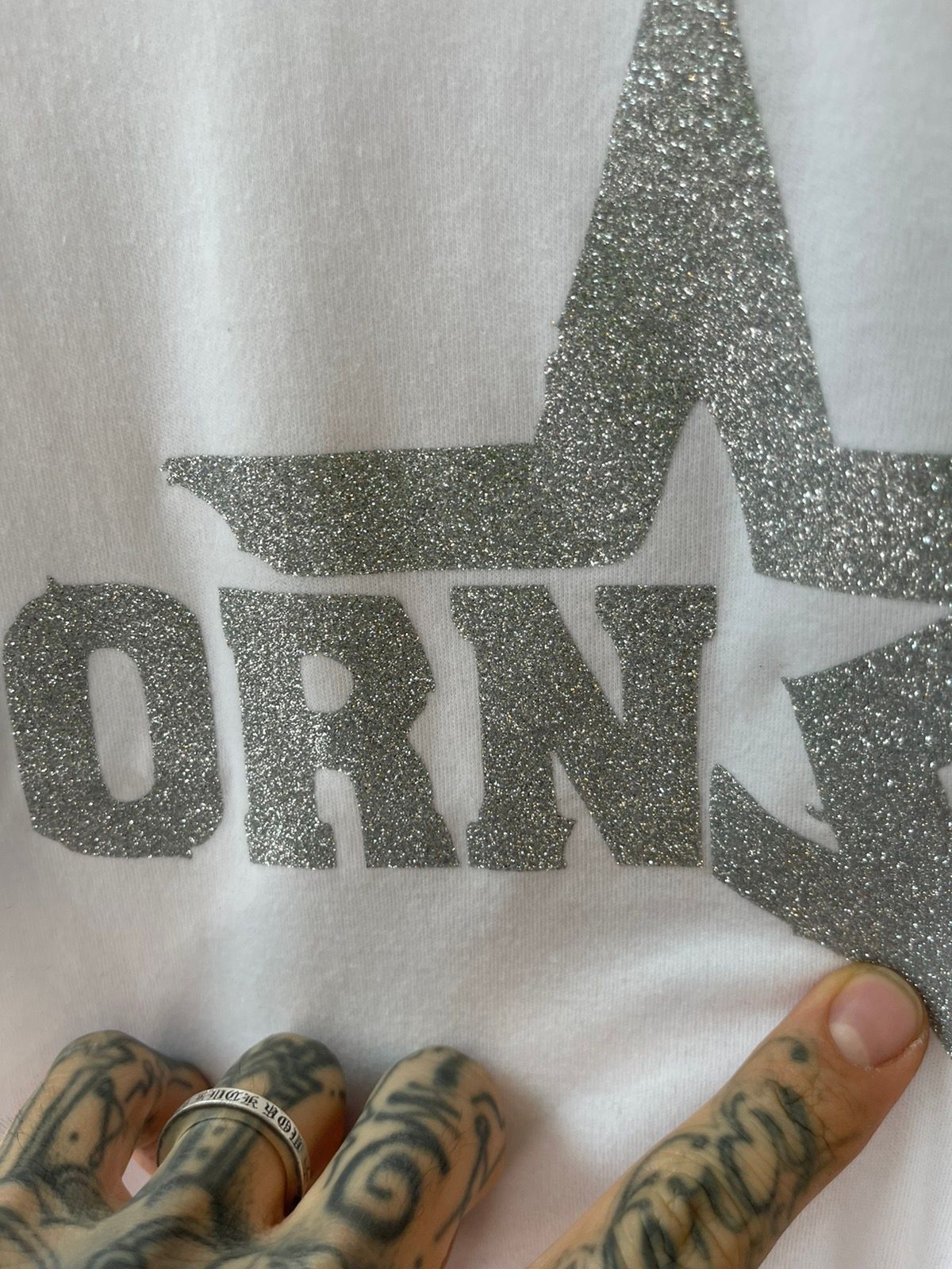 Vintage PORN STAR PORNSTAR Baby T Shirt Sample