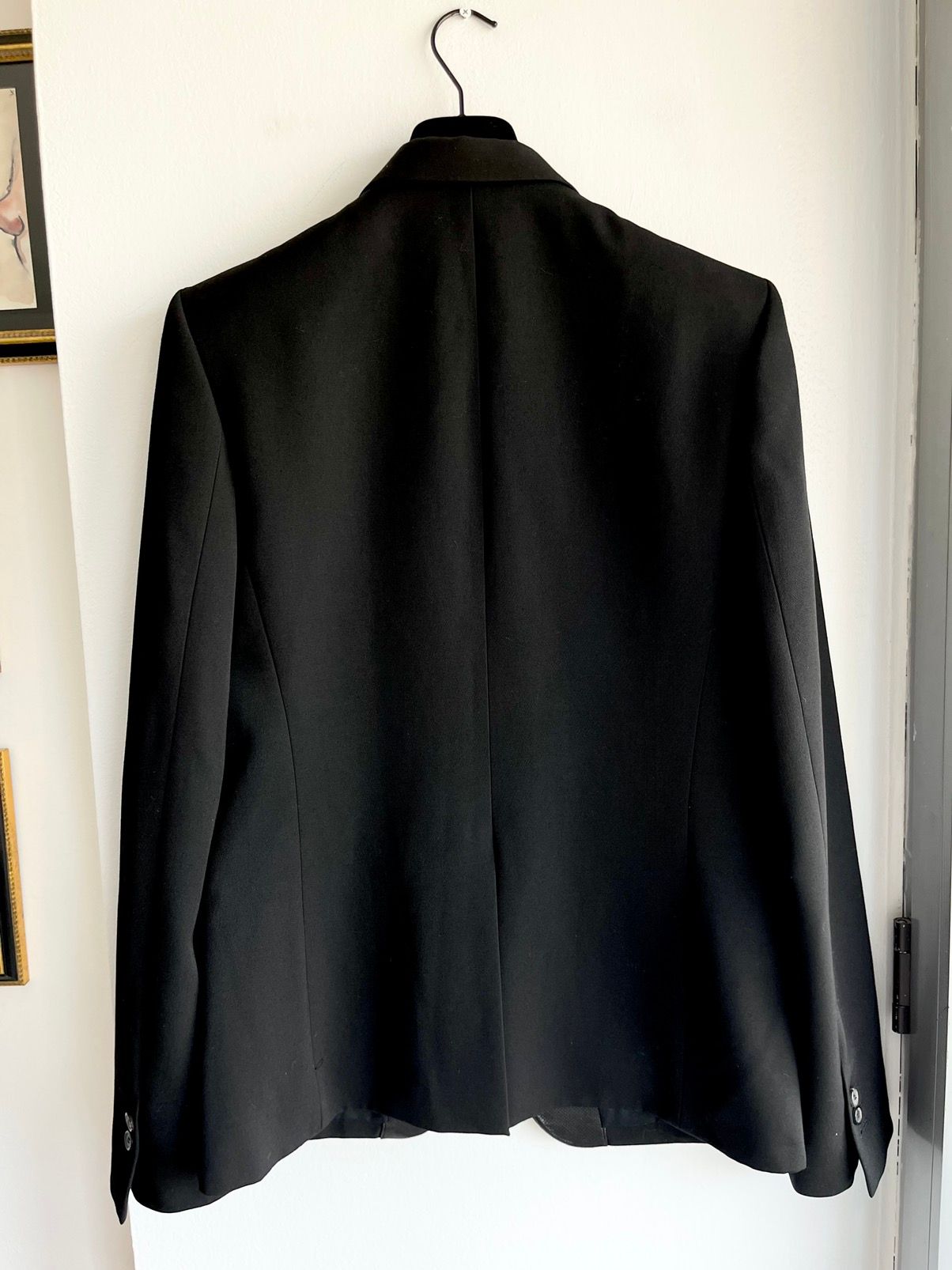 Balmain SS12 DECARNIN CAMPAIGN Leather Lapel Blazer Jacket