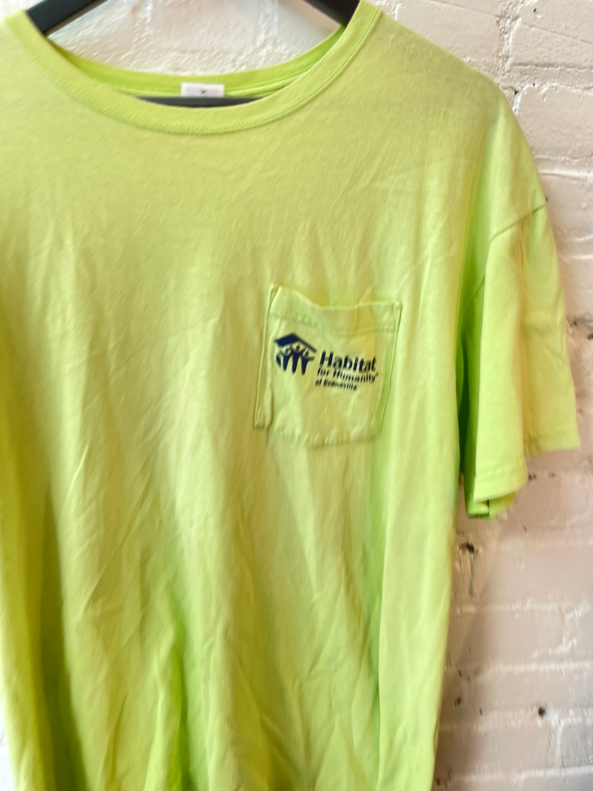 Vintage Neon Lime Green Shirt