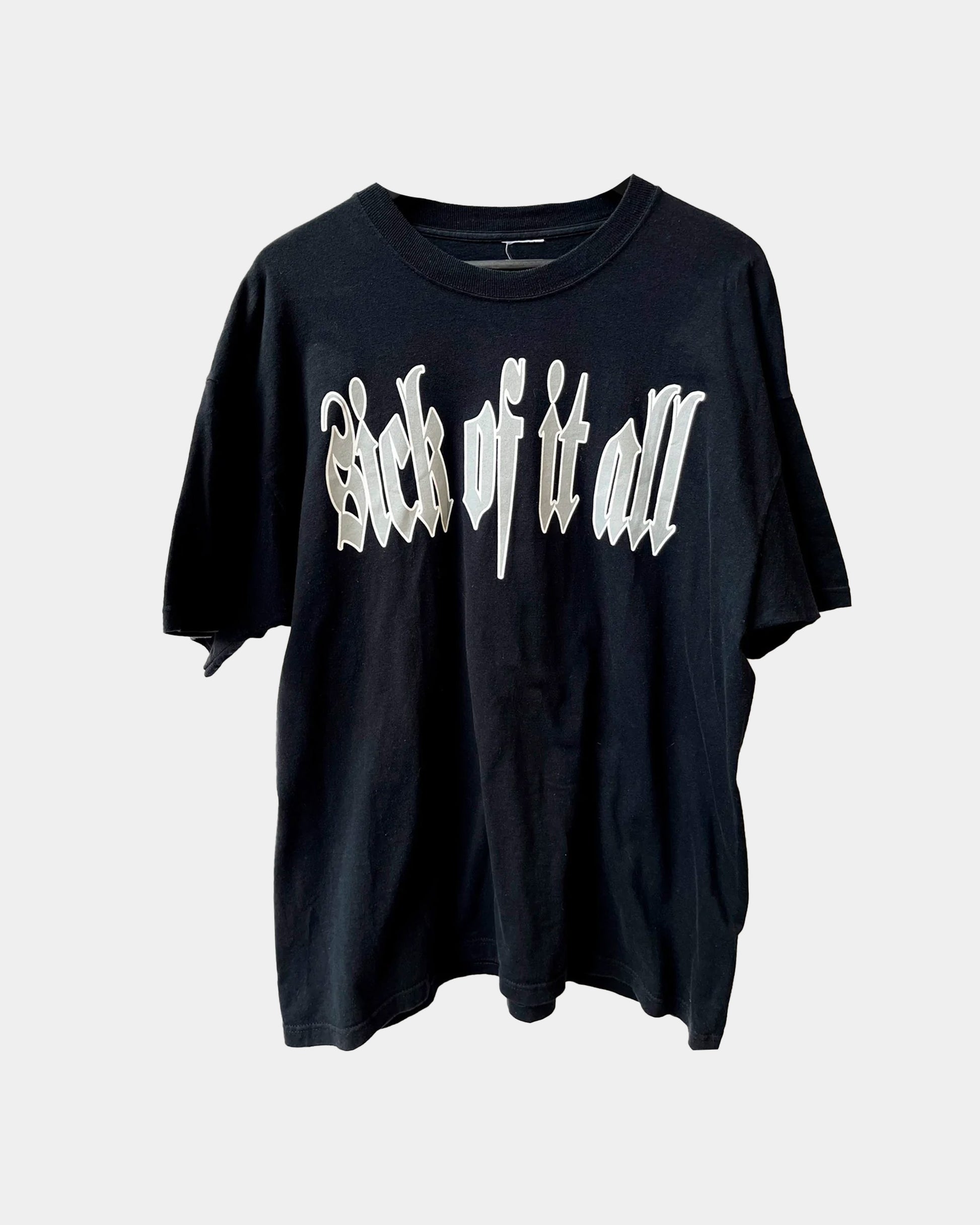 Louis Vuitton Vintage Graffiti Logo T-Shirt Top