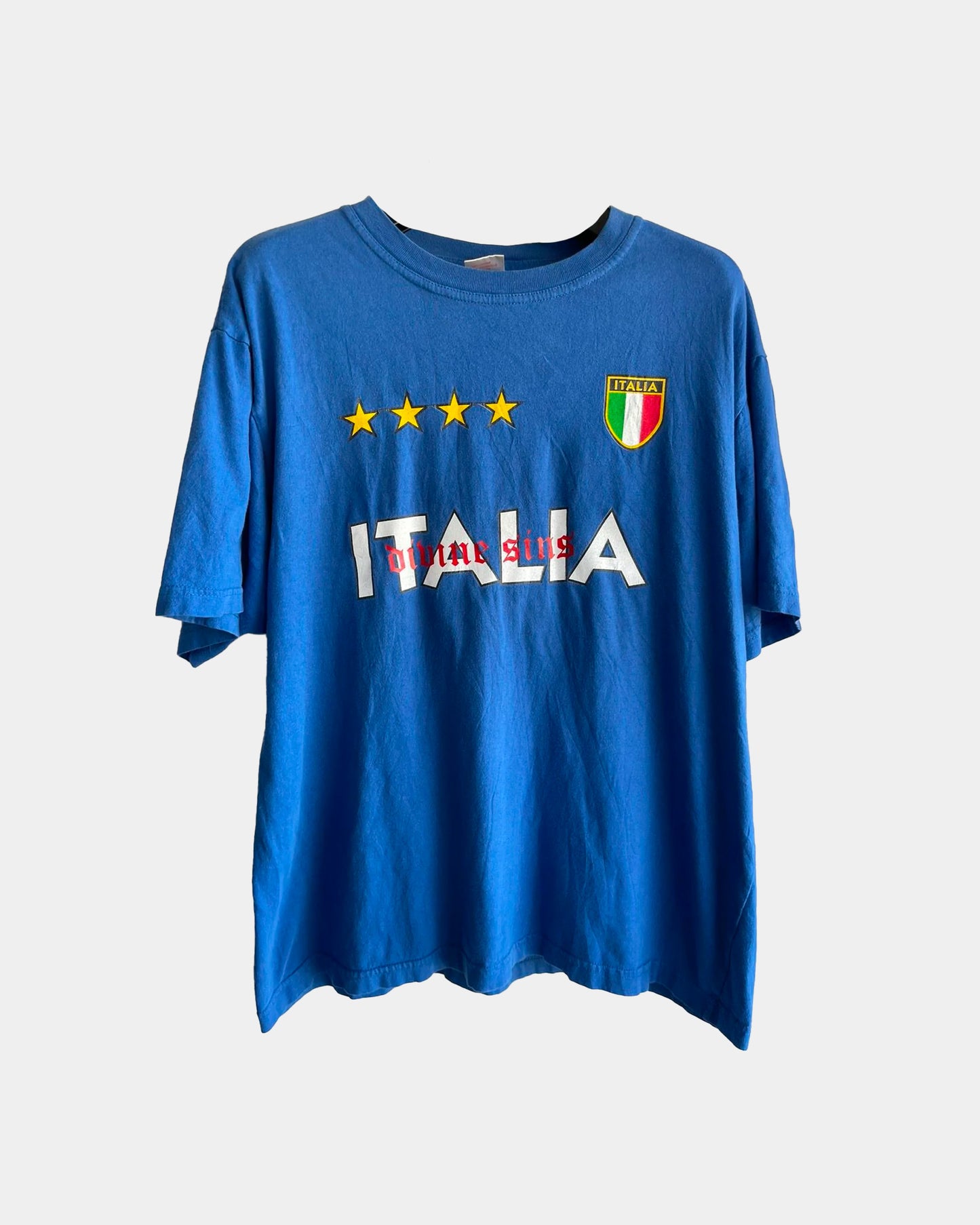 Vintage Italia Soccer Football X DIVINE SINS NYC Shirt