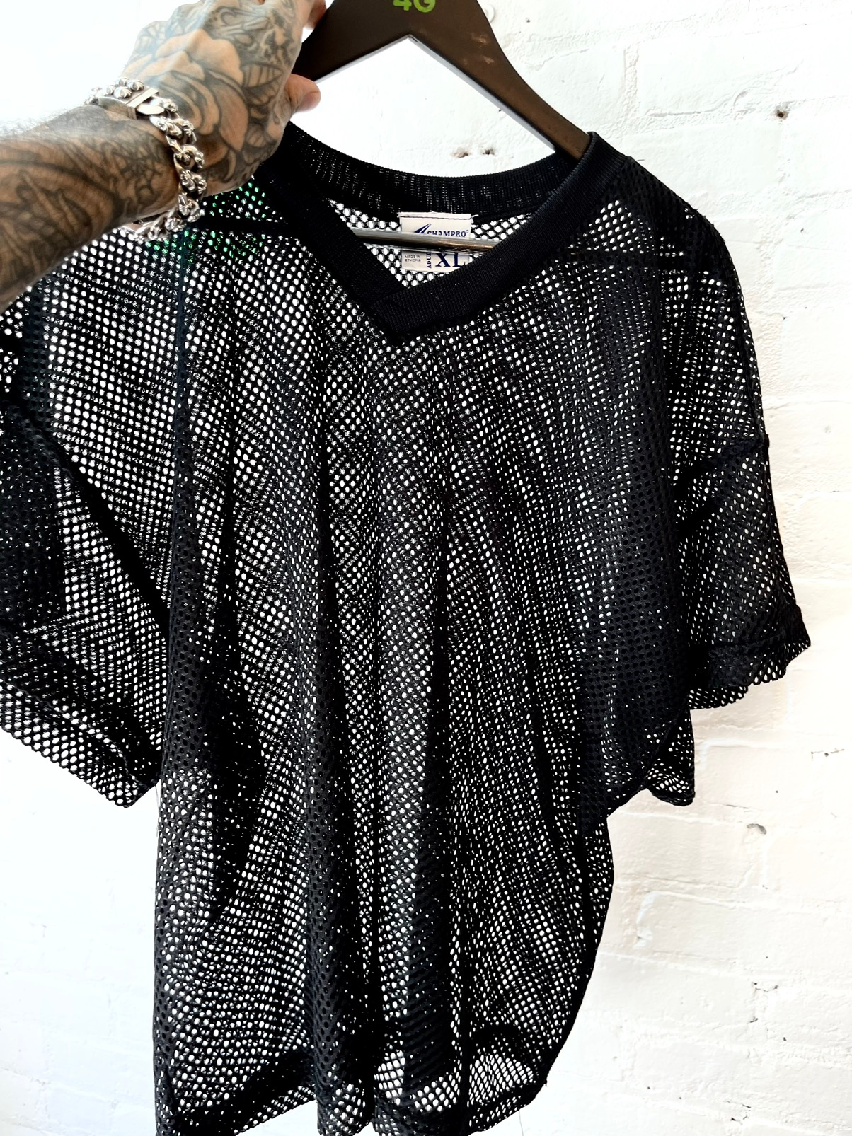 Vintage BLANK Mesh Black Jersey M , L , XL