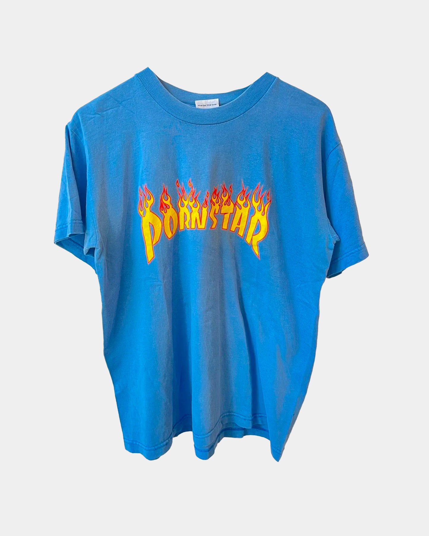 Vintage PORNSTAR PORN STAR FLAMES SHIRT