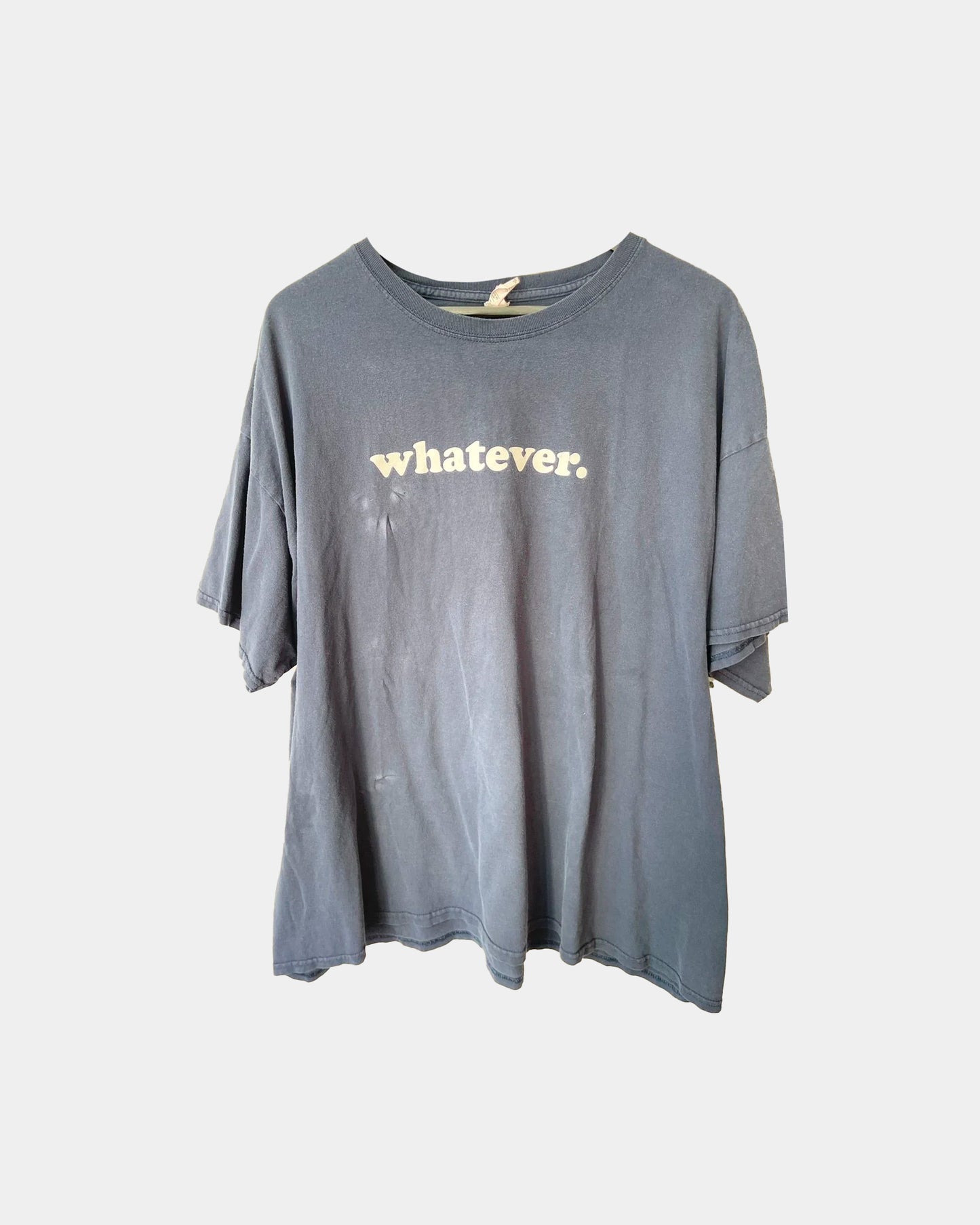Vintage WHATEVER. Shirt Fuck off THRASHED