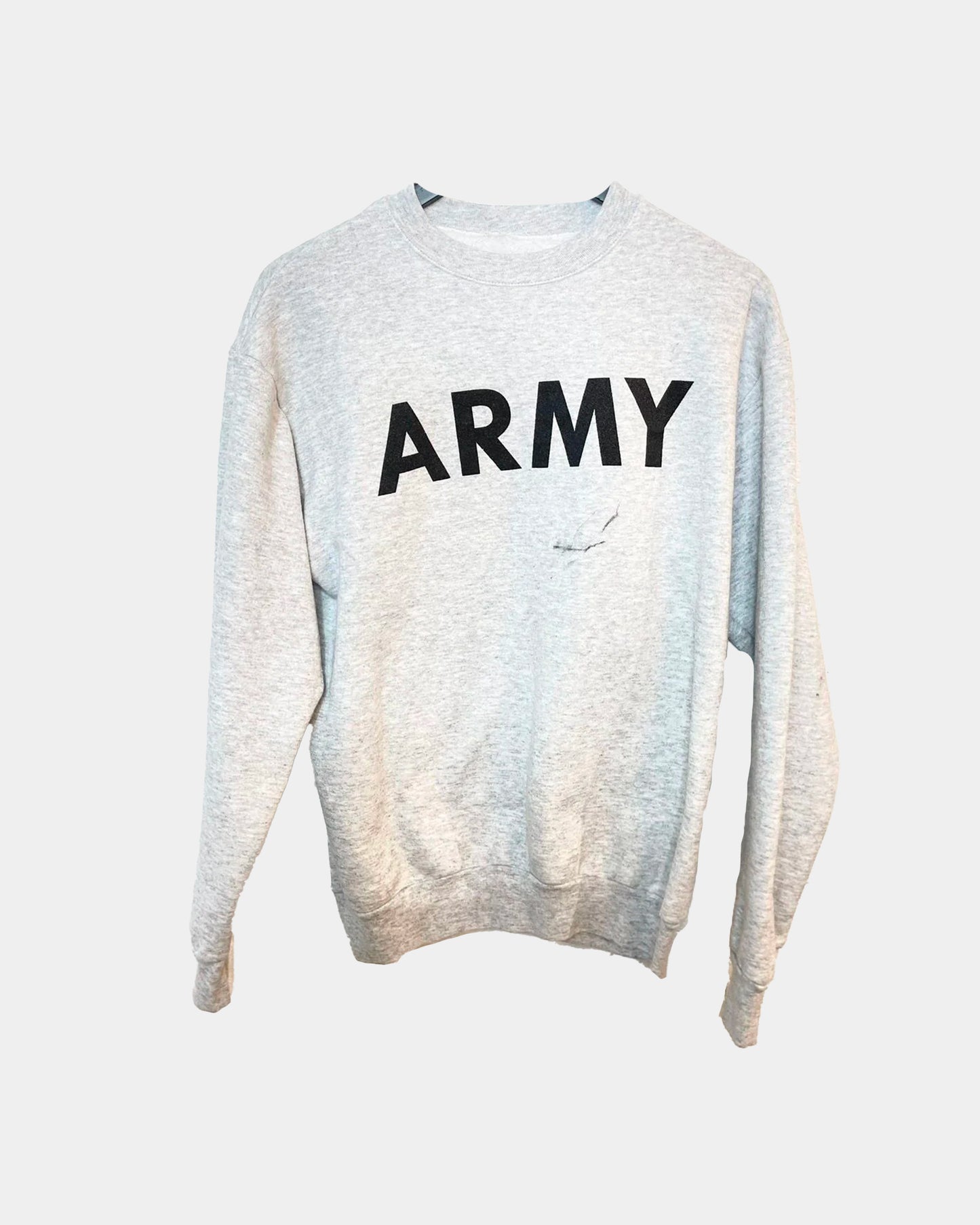 Vintage ARMY Soft Sweater Pull over Small Medium