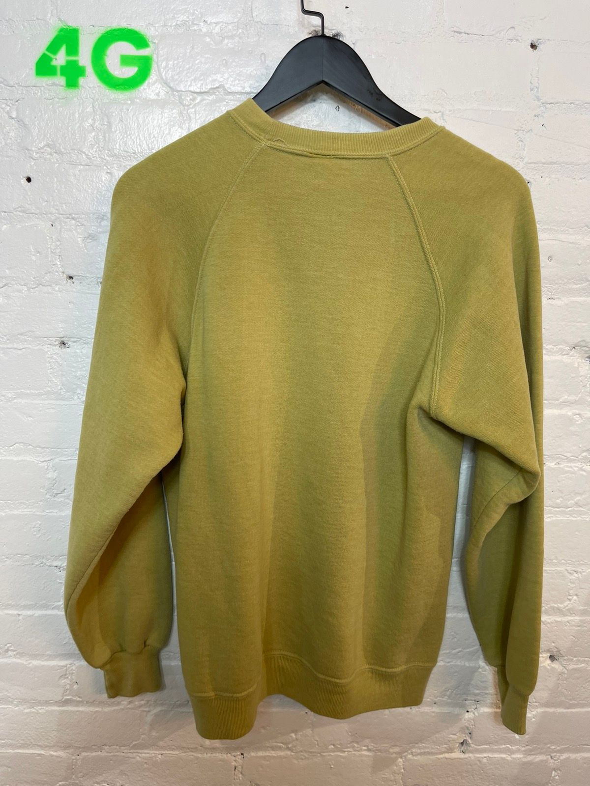 Vintage Puke Green ROCKER FELLER Sweater Crewneck