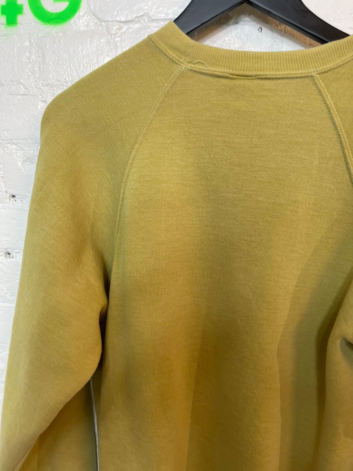 Vintage Puke Green ROCKER FELLER Sweater Crewneck