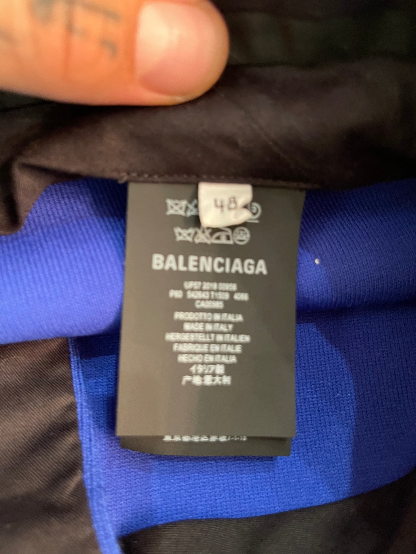 Balenciaga Blue trouser size 48