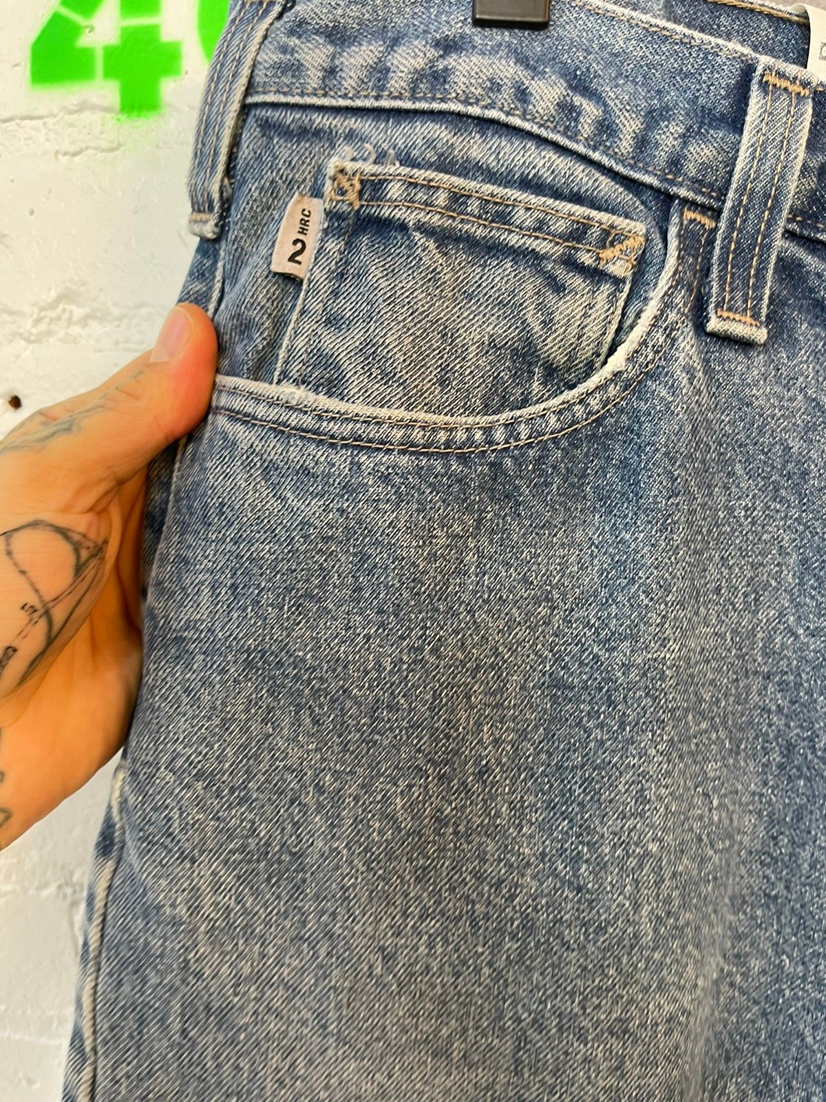 Vintage 90s Faded Carhartt Baggy blue jeans 32-36