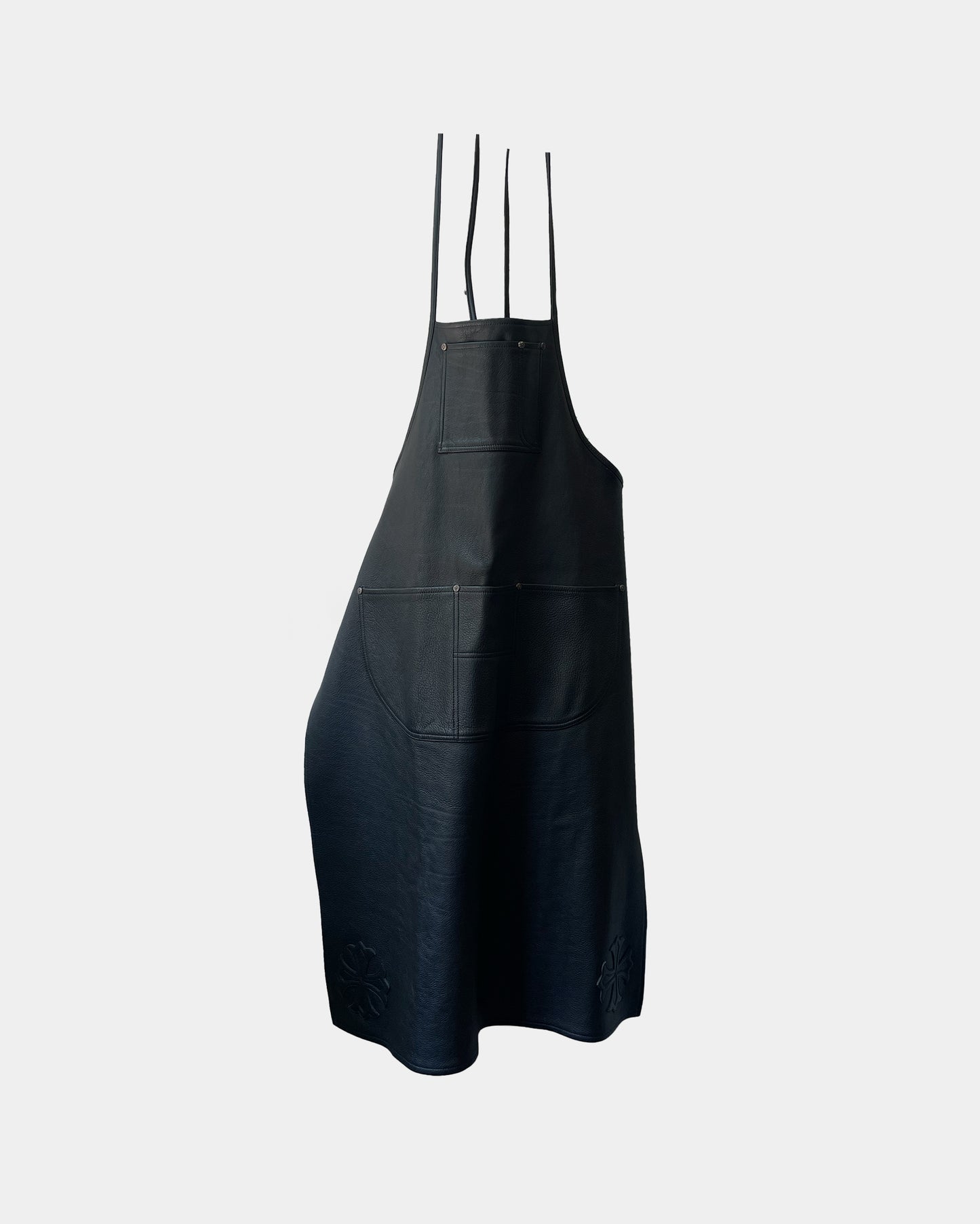 Chrome Hearts 1/1 Butcher Style LEATHER Overalls Apron