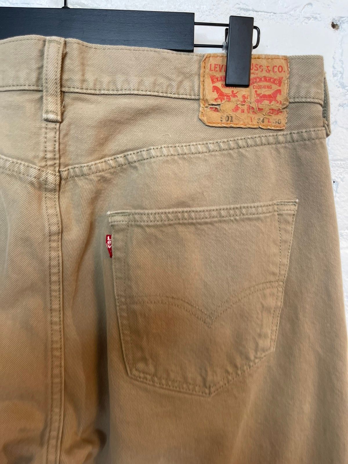 Rare Vintage Tan Levi Jeans Baggy Skate STYLE