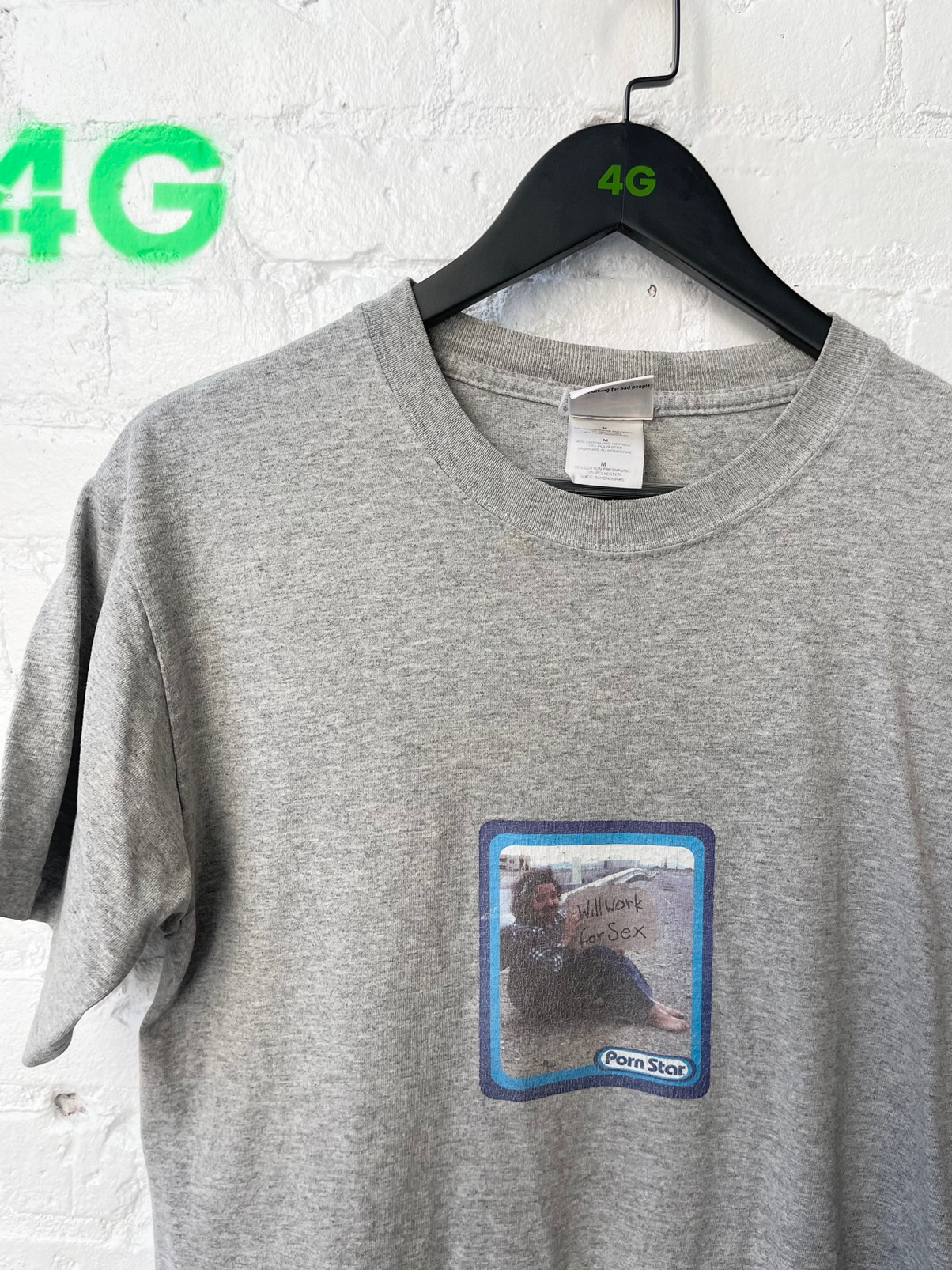 Vintage PORNSTAR PORN WILL WORK FOR SEX Shirt 4Gseller