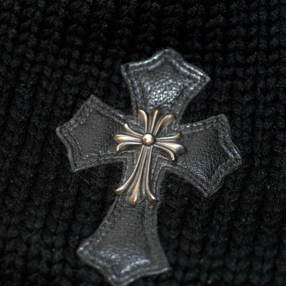 Chrome Hearts Beanie w sterling silver pendant