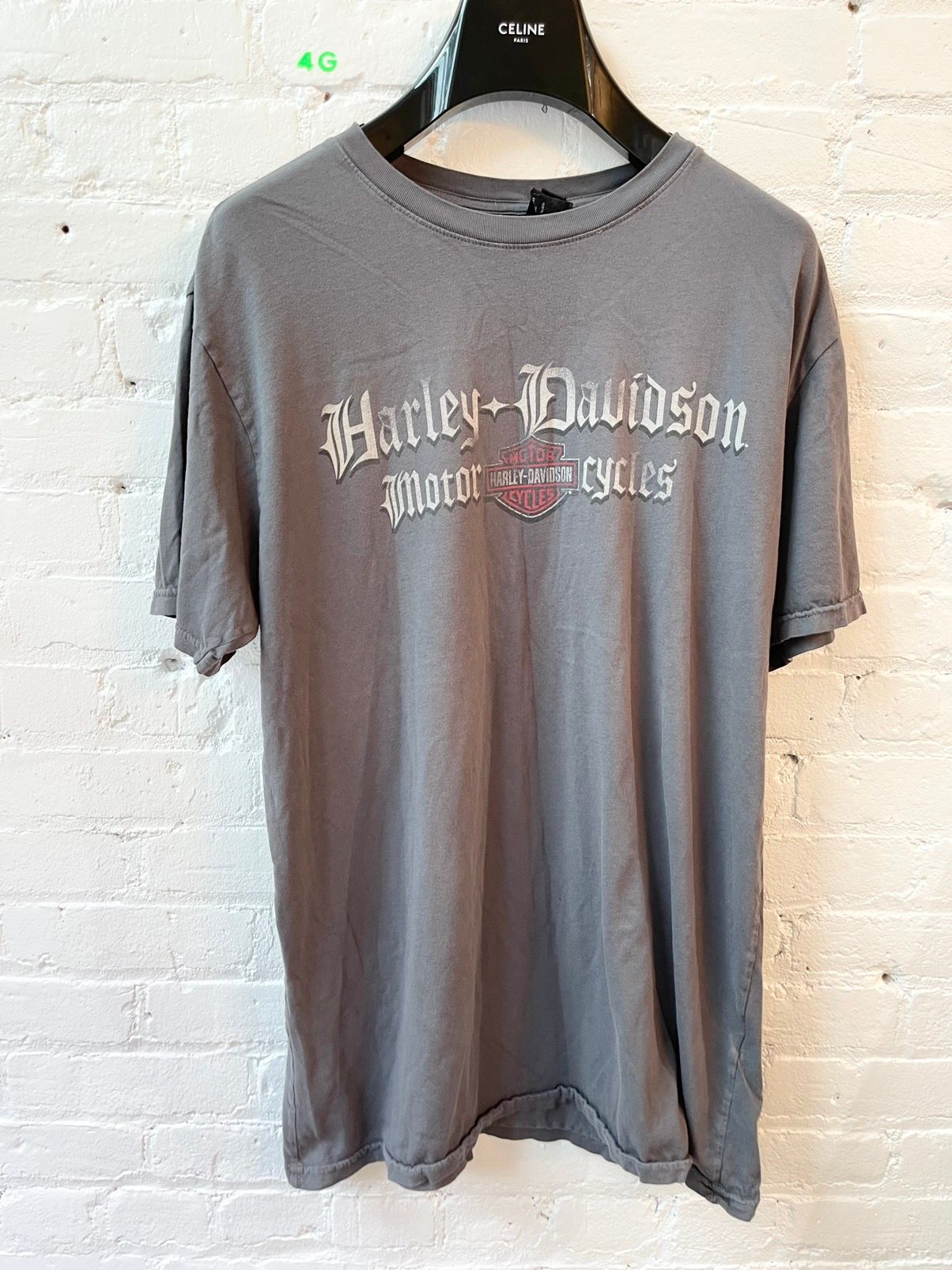 Vintage Harley Davidson Sun Fade SPIDER WEB BACK Shirt