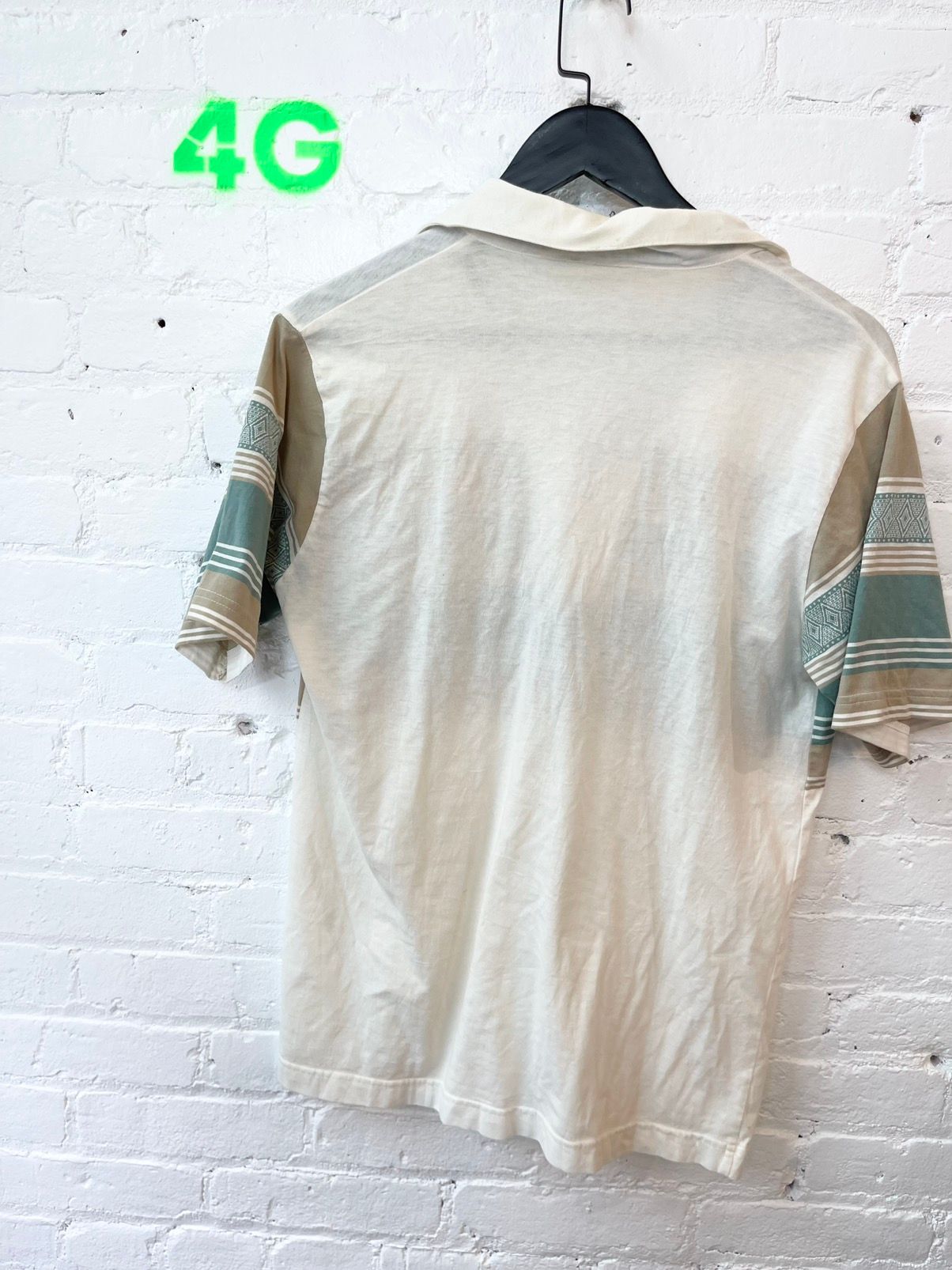 Vintage 90s Striped Grunge Polo Shirt