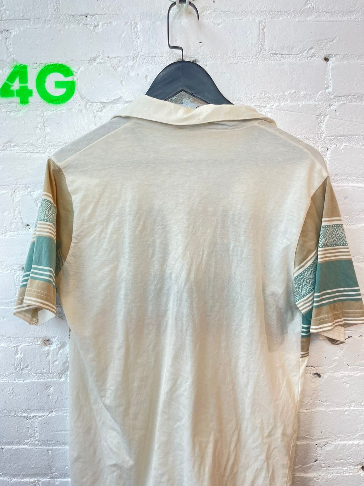Vintage 90s Striped Grunge Polo Shirt