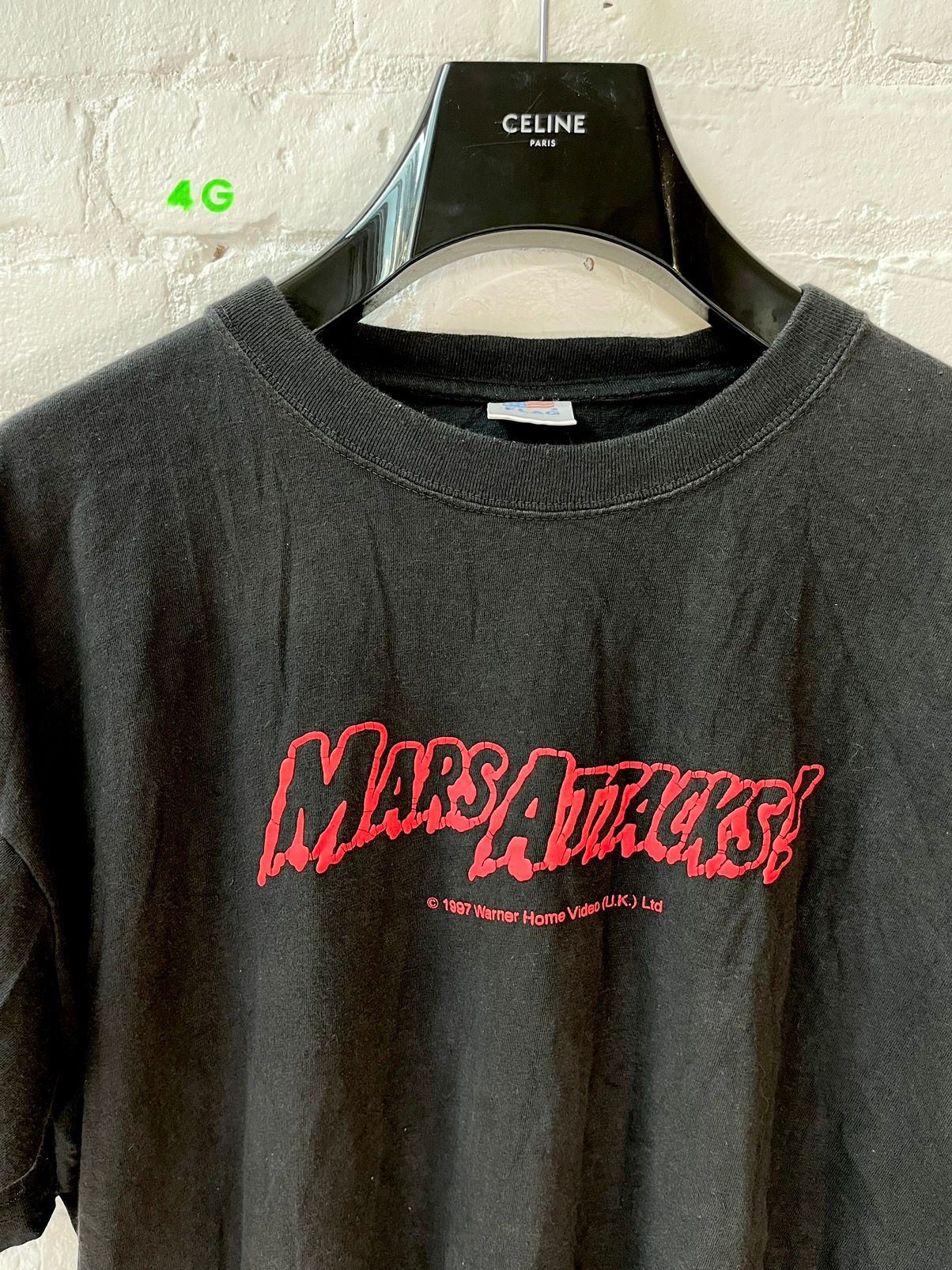 Vintage 1997 MARS ATTACKS Warner brothers movies shirt